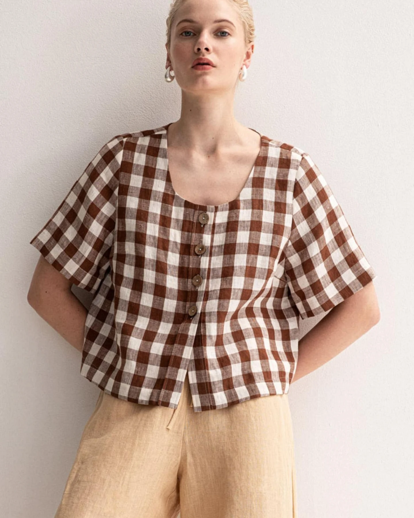 AmourLinen Bluse Maeve – Ansicht 2