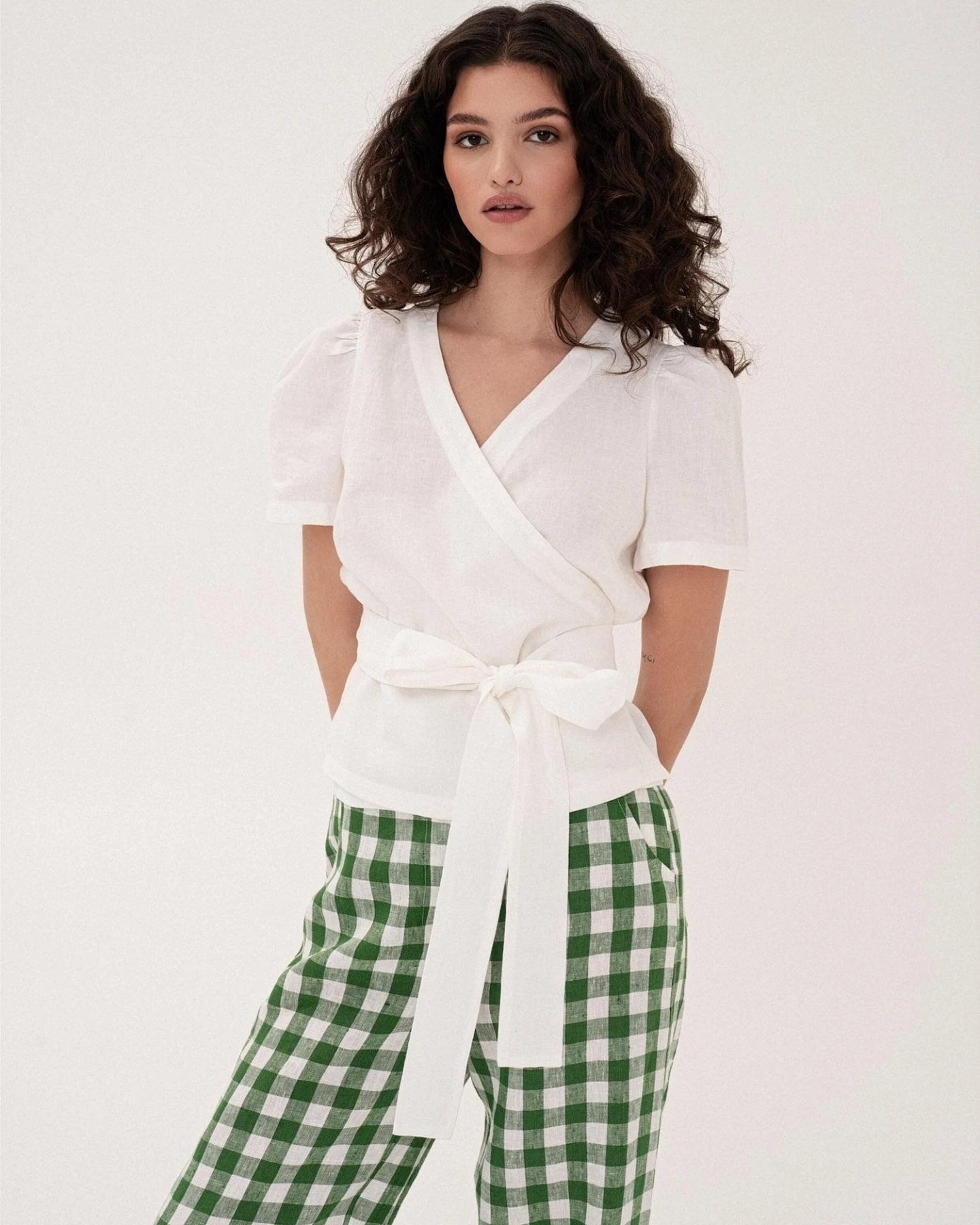 AmourLinen Bluse Elisa – Ansicht 2