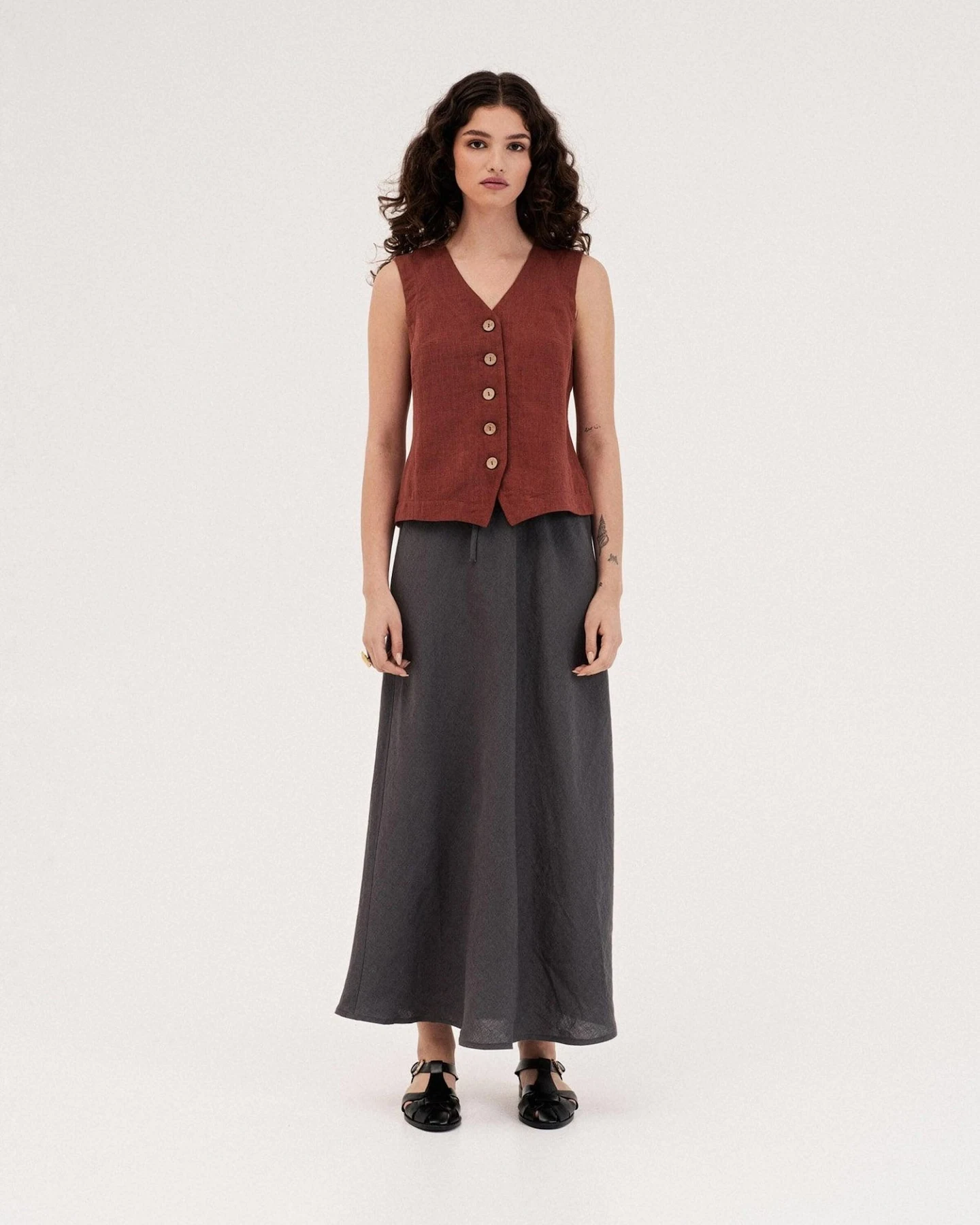 AmourLinen Weste Greta – Ansicht 6