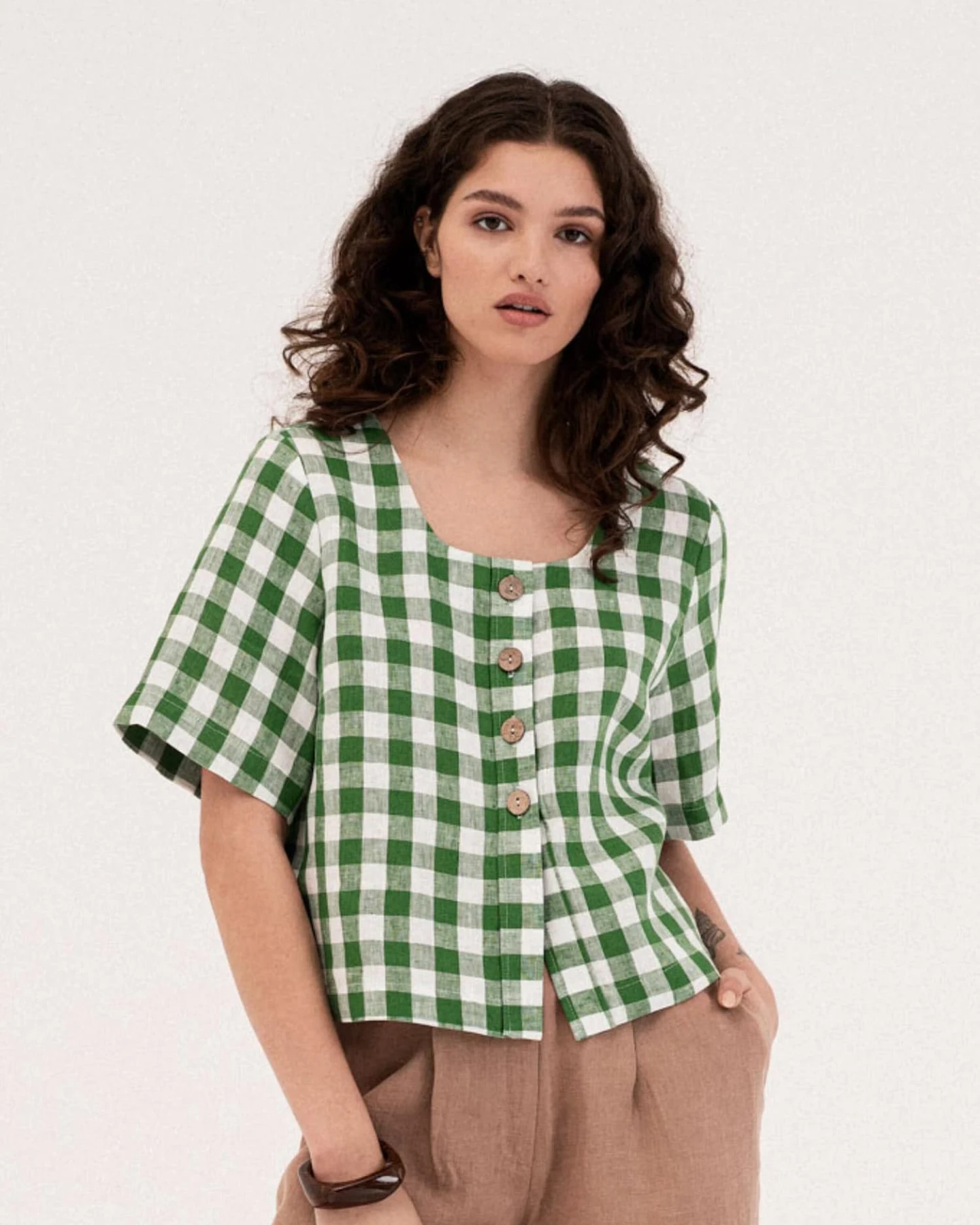 AmourLinen Bluse Maeve – Ansicht 2