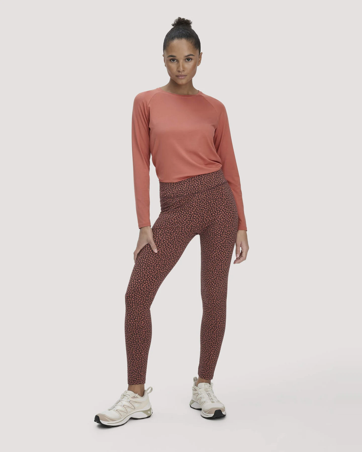 hessnatur Loungewear Longsleeve Regular ACTIVE COMFORT aus TENCEL™ Lyocell - orange - Größe 46 – Ansicht 2