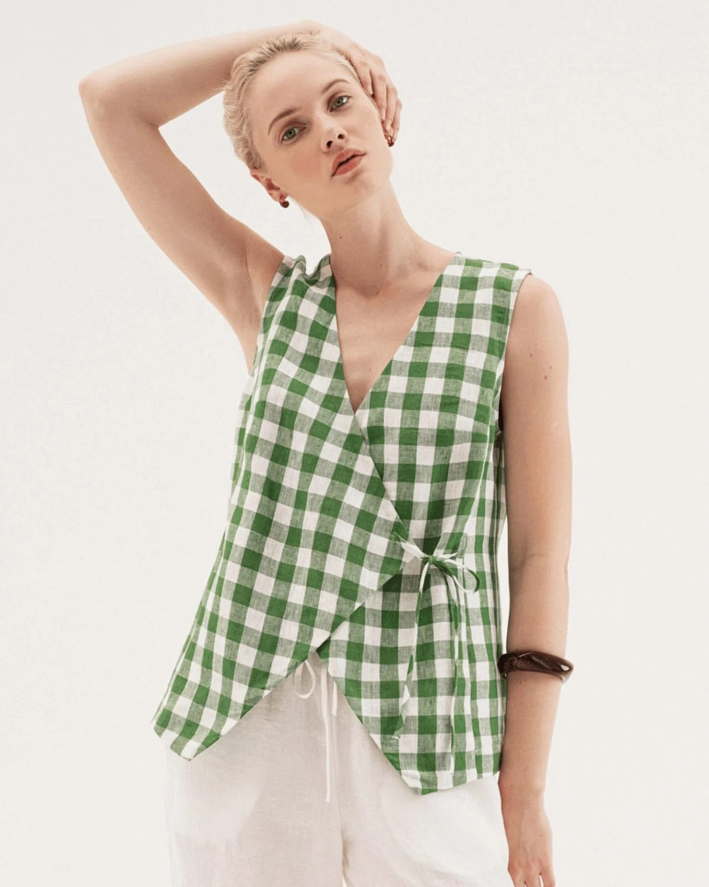 AmourLinen Top Blanca – Ansicht 2