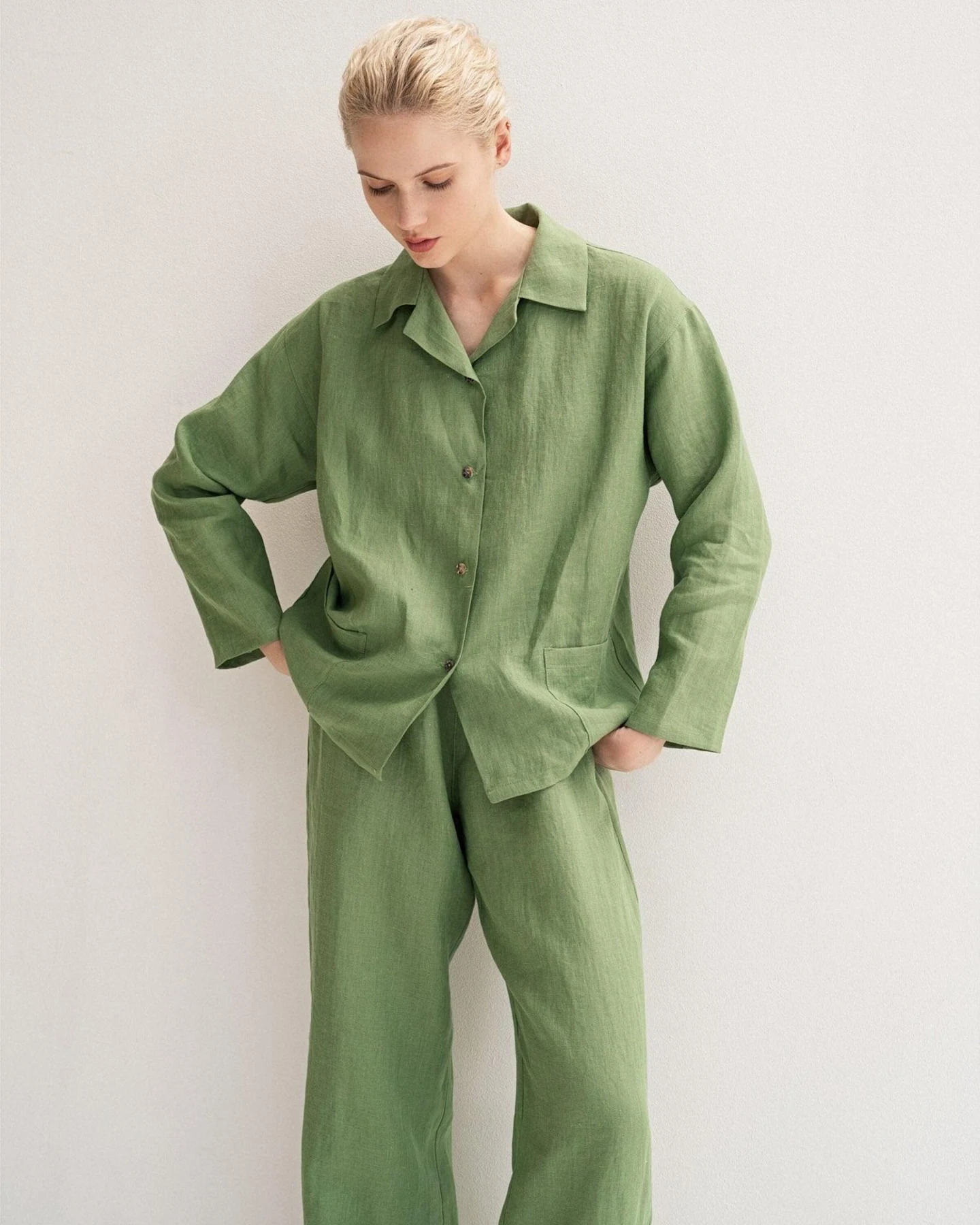AmourLinen Pyjama Snooze – Ansicht 2