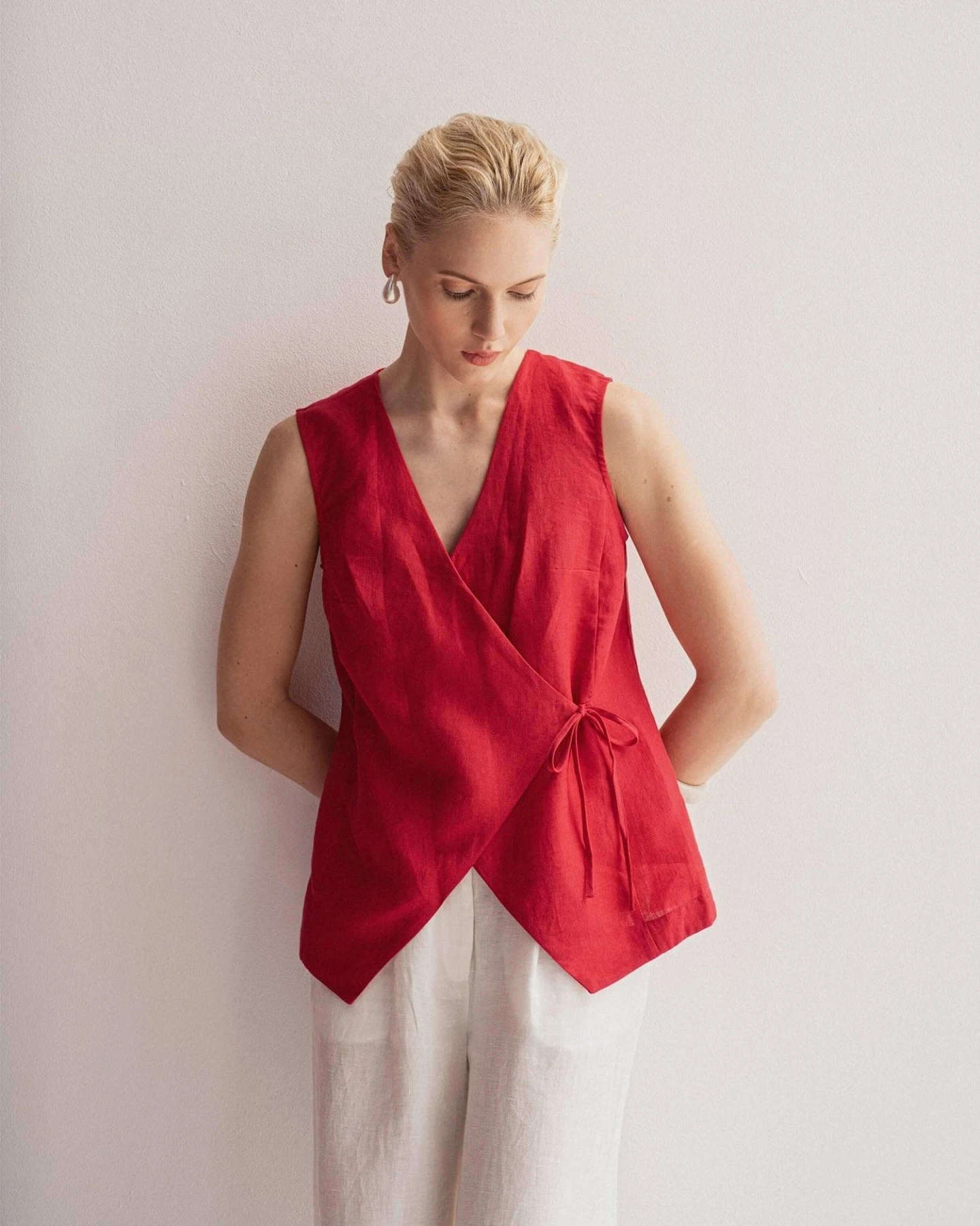 AmourLinen Top Blanca – Ansicht 2