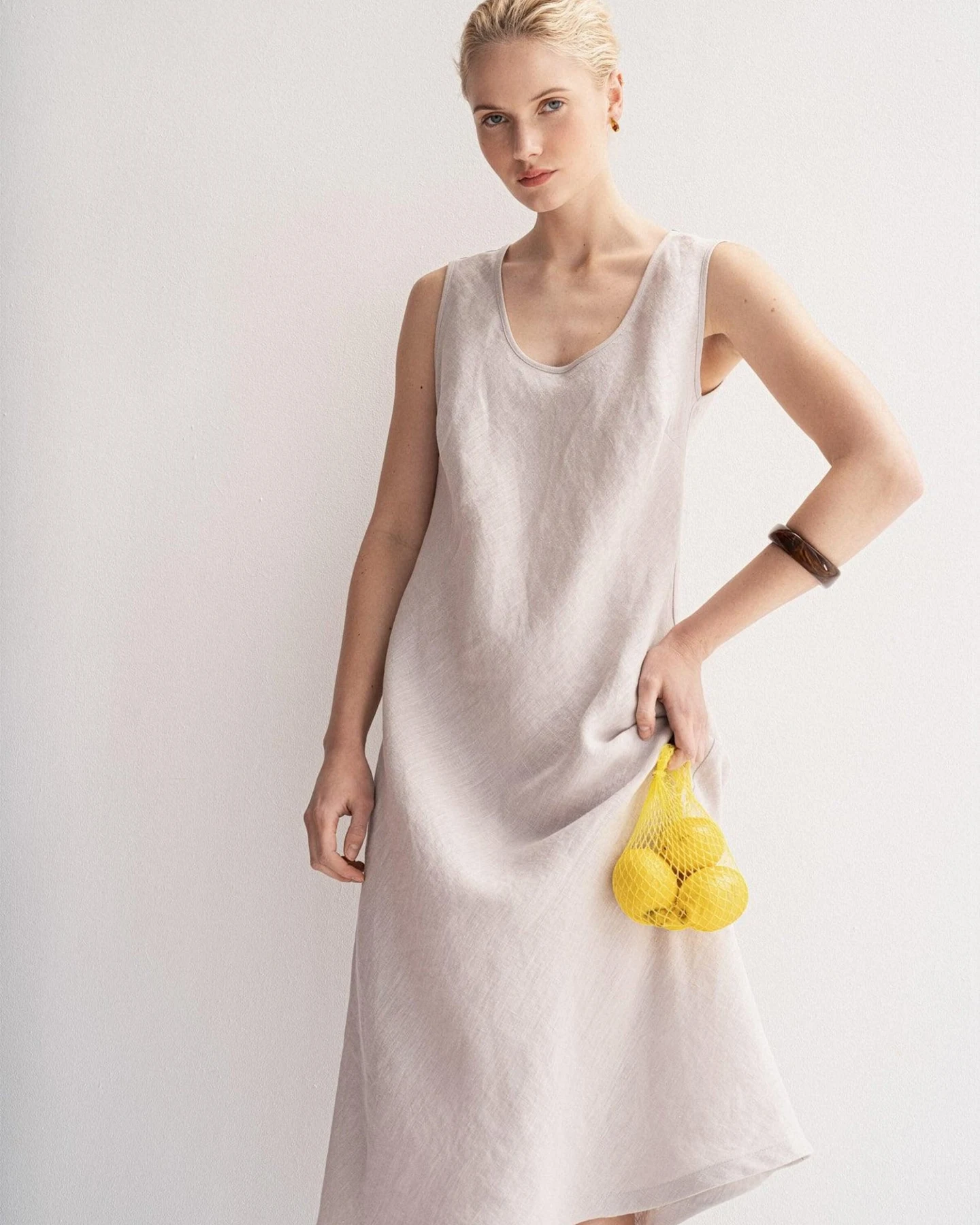 AmourLinen Sommerkleid Ines – Ansicht 2