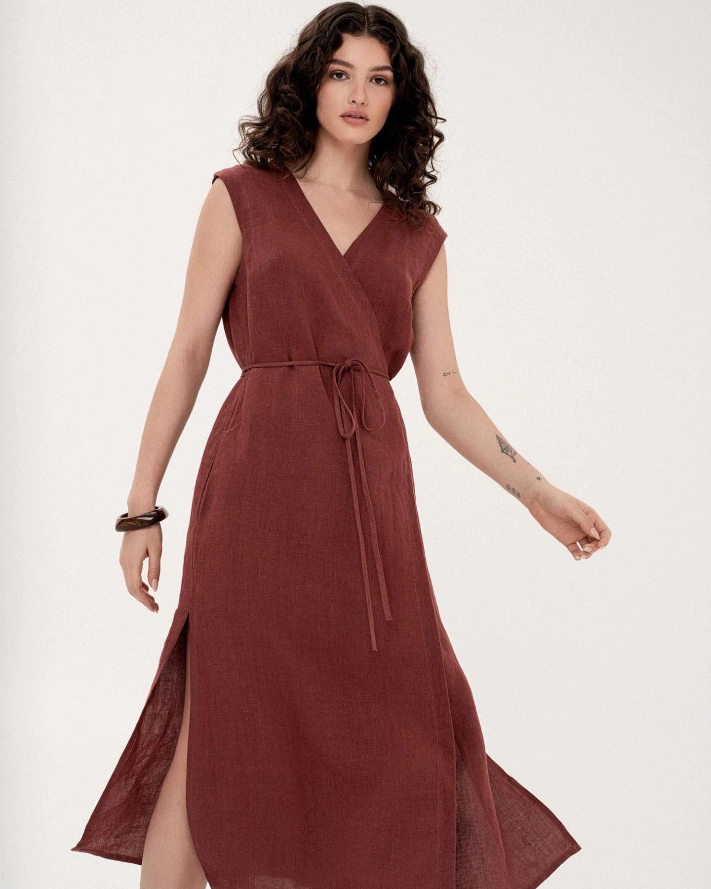 AmourLinen Kleid Aurora – Ansicht 2