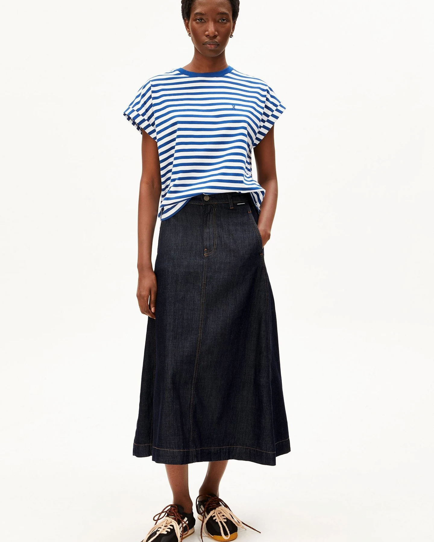 ARMEDANGELS T-Shirt IDAARA STRIPE – Ansicht 5