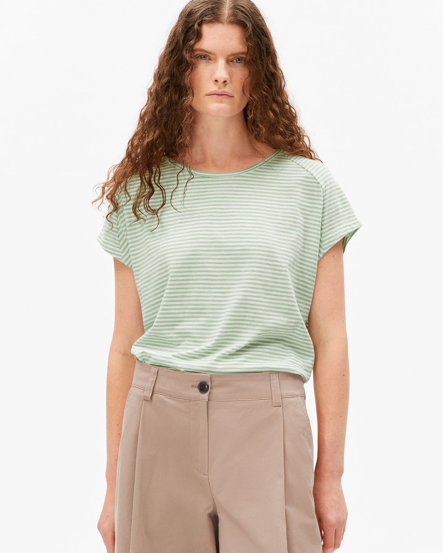 ARMEDANGELS T-Shirt SLUB JERSEY STRIPE – Ansicht 2