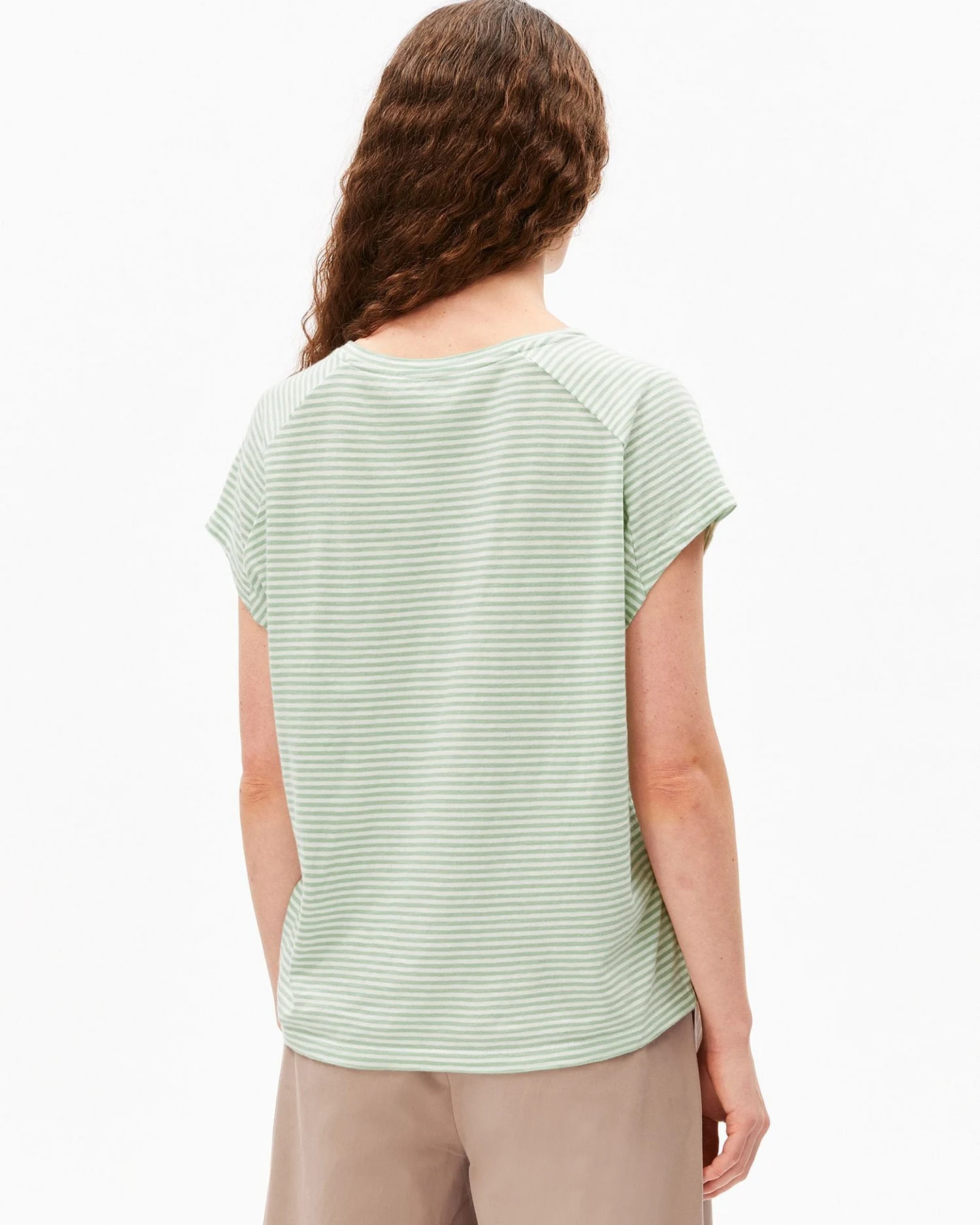 ARMEDANGELS T-Shirt SLUB JERSEY STRIPE – Ansicht 3