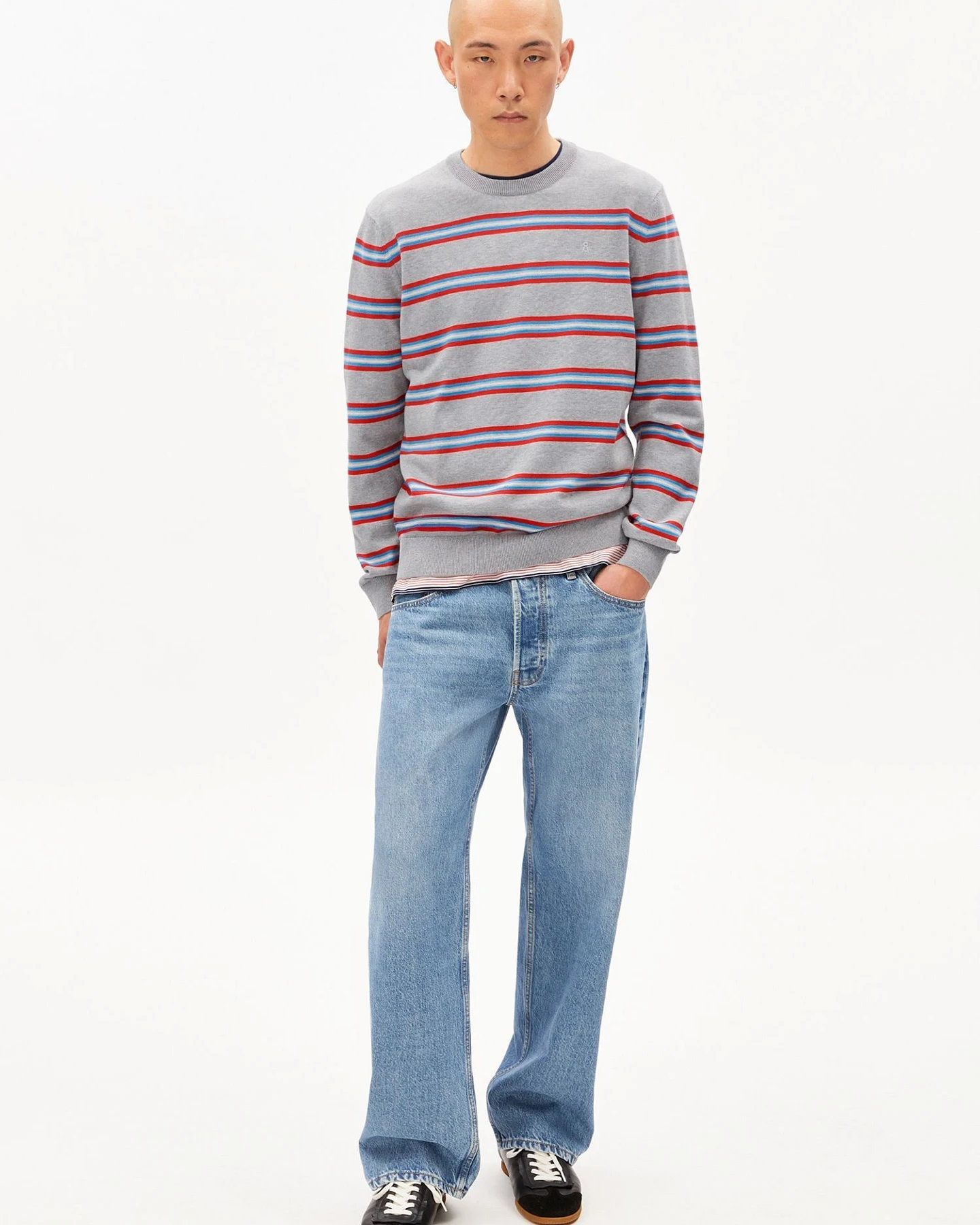 ARMEDANGELS LOUKAA FINE STRIPE – Ansicht 5