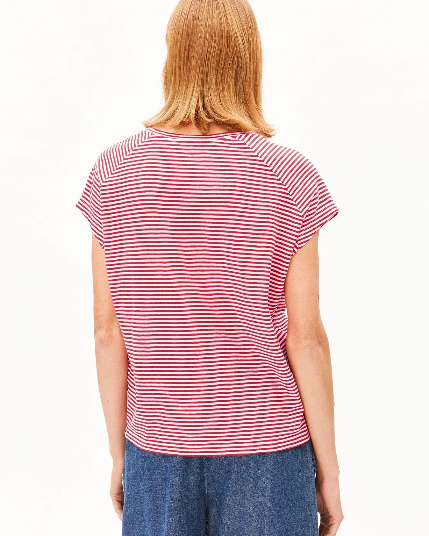 ARMEDANGELS T-Shirt SLUB JERSEY STRIPE – Ansicht 3