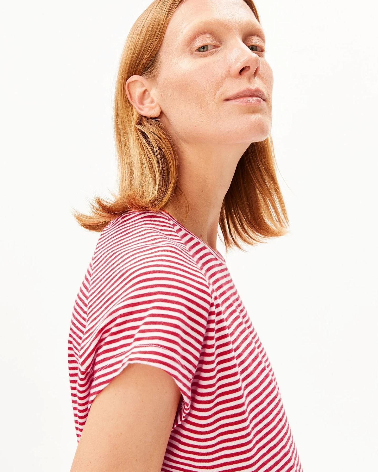 ARMEDANGELS T-Shirt SLUB JERSEY STRIPE – Ansicht 4