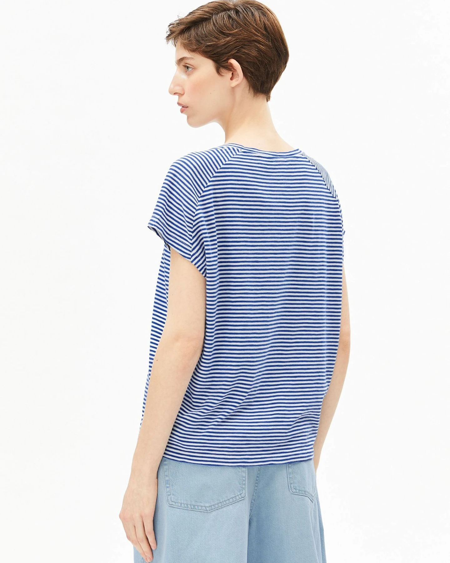 ARMEDANGELS T-Shirt SLUB JERSEY STRIPE – Ansicht 3