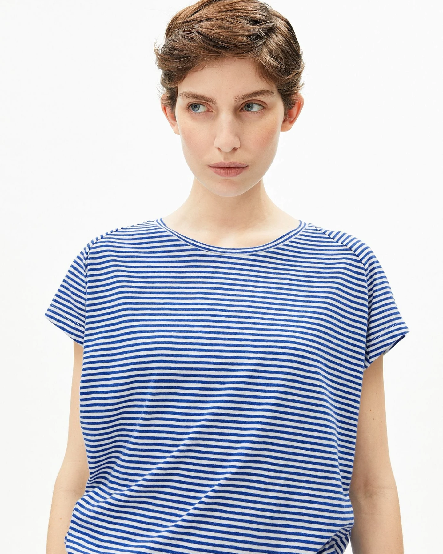 ARMEDANGELS T-Shirt SLUB JERSEY STRIPE – Ansicht 4