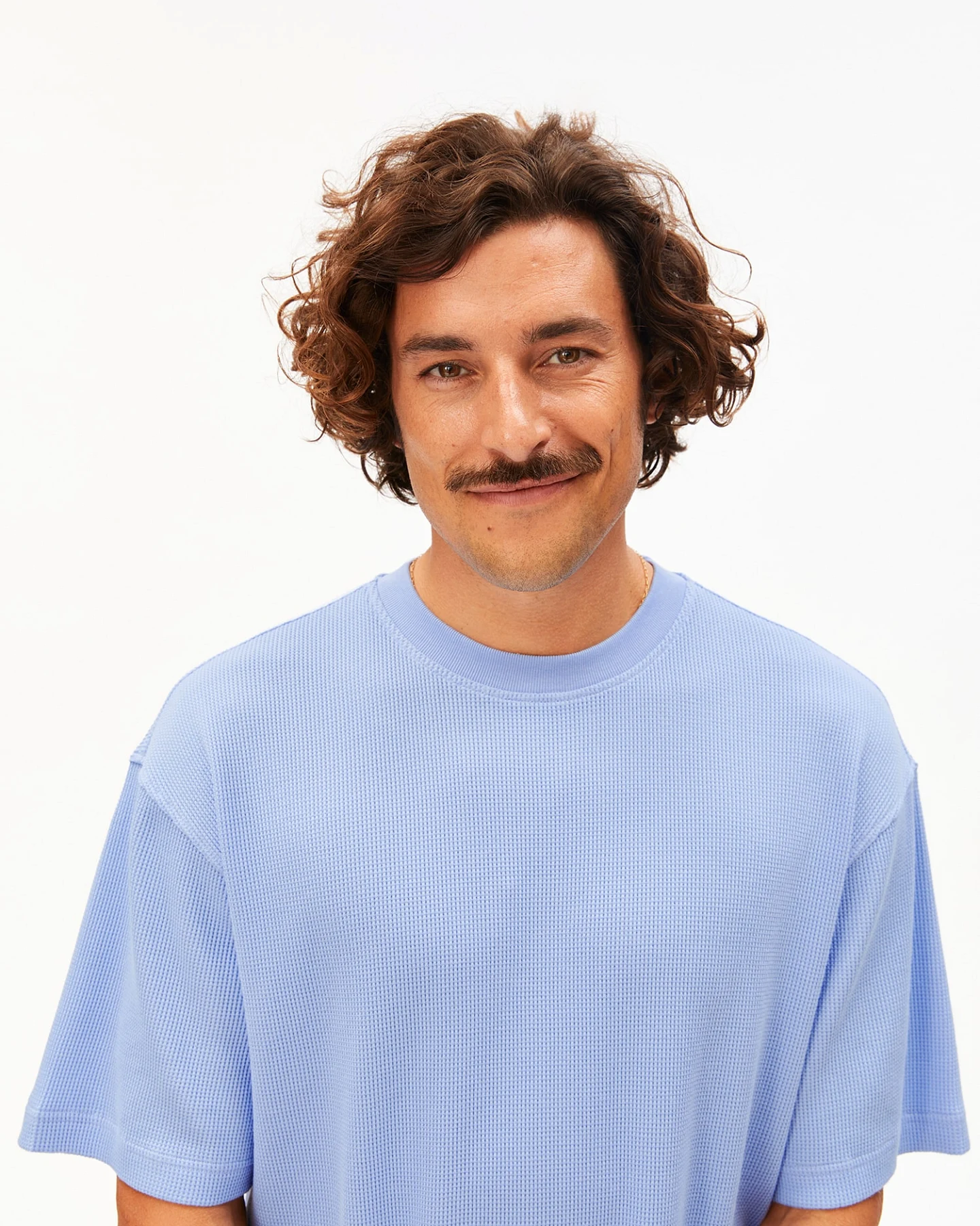 ARMEDANGELS T-Shirt MAARKOS WAFFLE – Ansicht 4