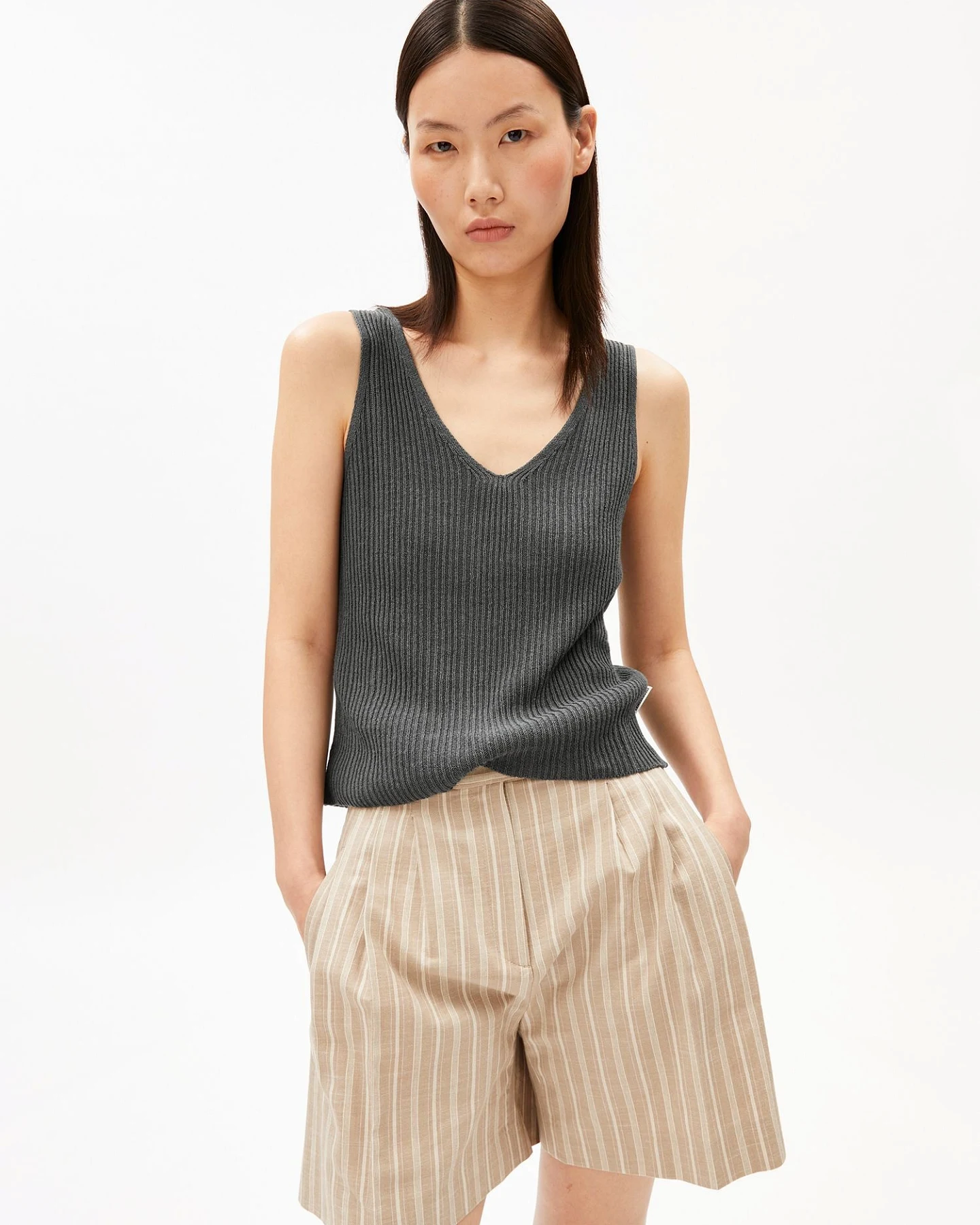 ARMEDANGELS Stricktop LINEN BLEND – Ansicht 2