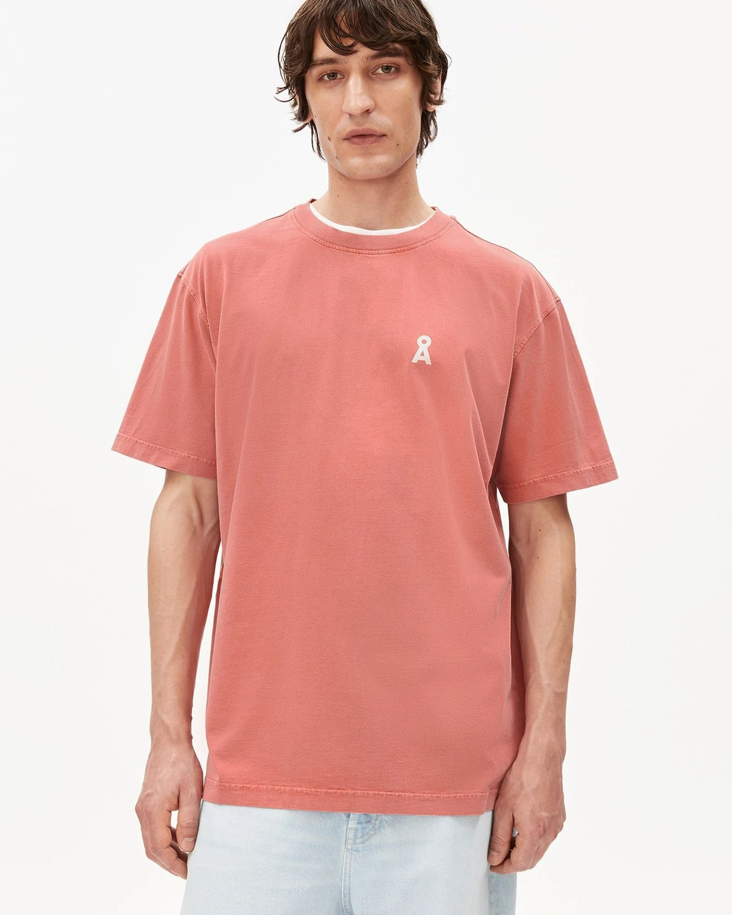 ARMEDANGELS T-Shirt MAARKOS GMT DYE BIKE – Ansicht 2