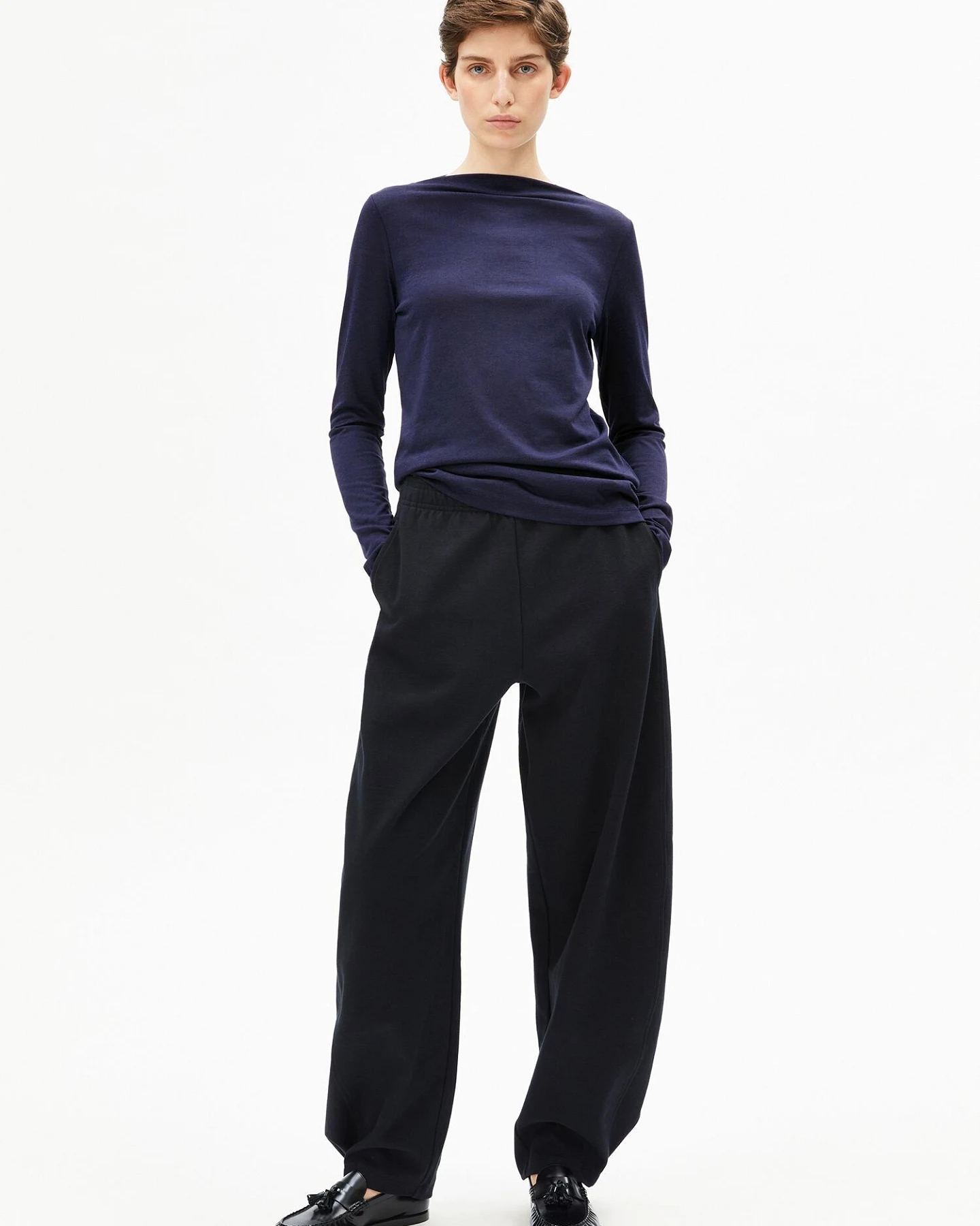 ARMEDANGELS Longsleeve BOAT NECK – Ansicht 3