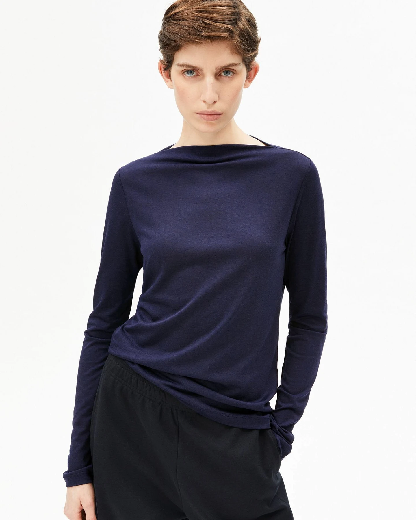 ARMEDANGELS Longsleeve BOAT NECK – Ansicht 4