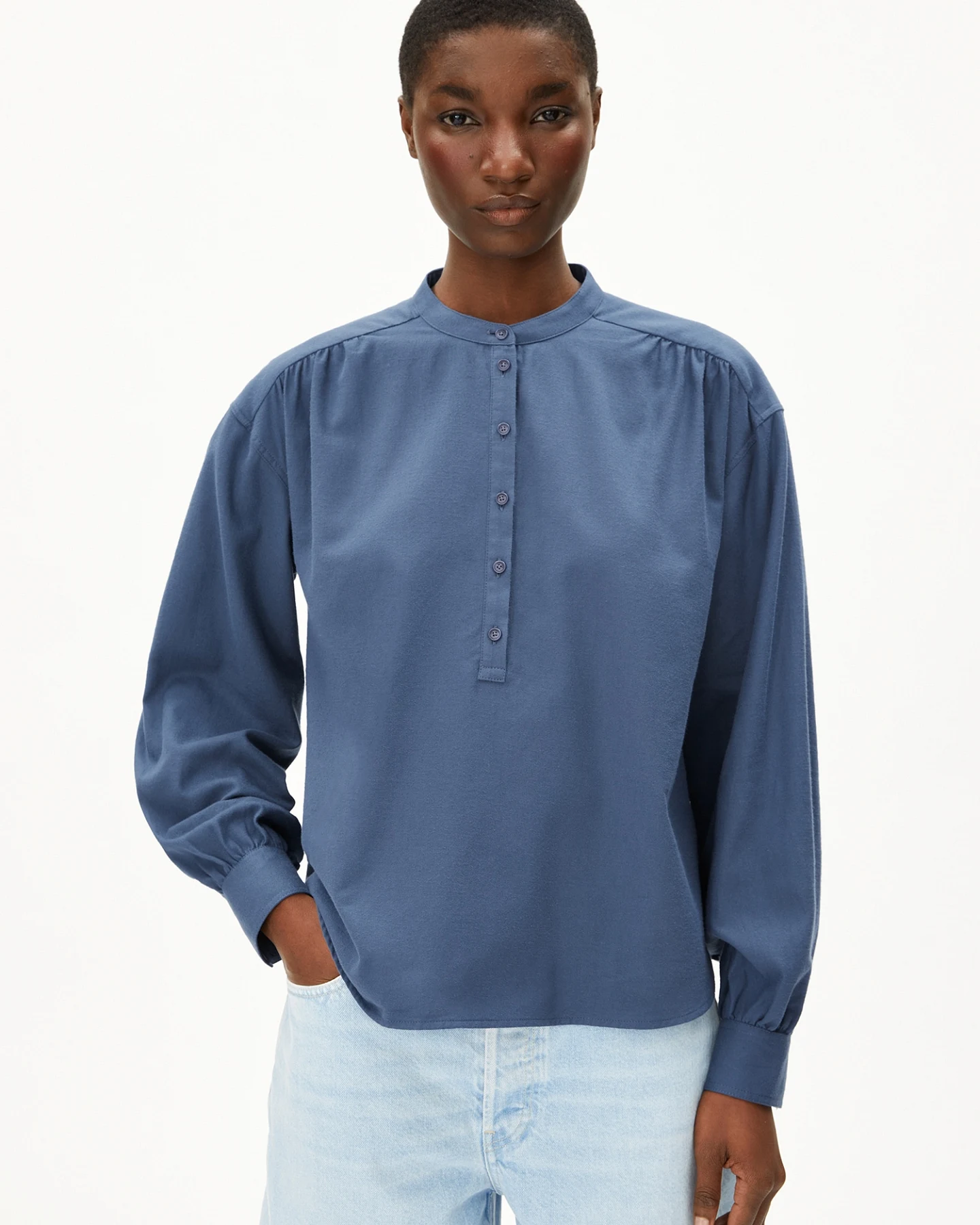 ARMEDANGELS Bluse EFINARAA BRUSHED – Ansicht 2