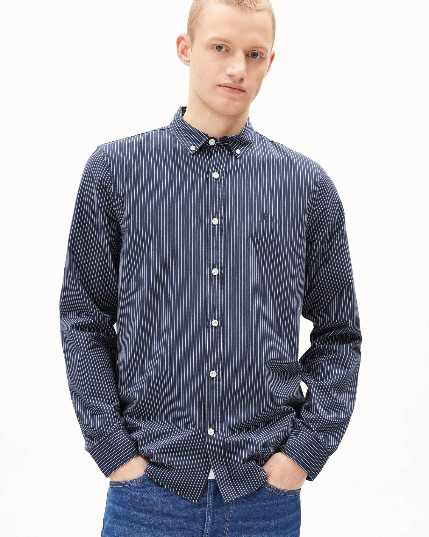 ARMEDANGELS Hemd QUAASA STRIPES – Ansicht 2
