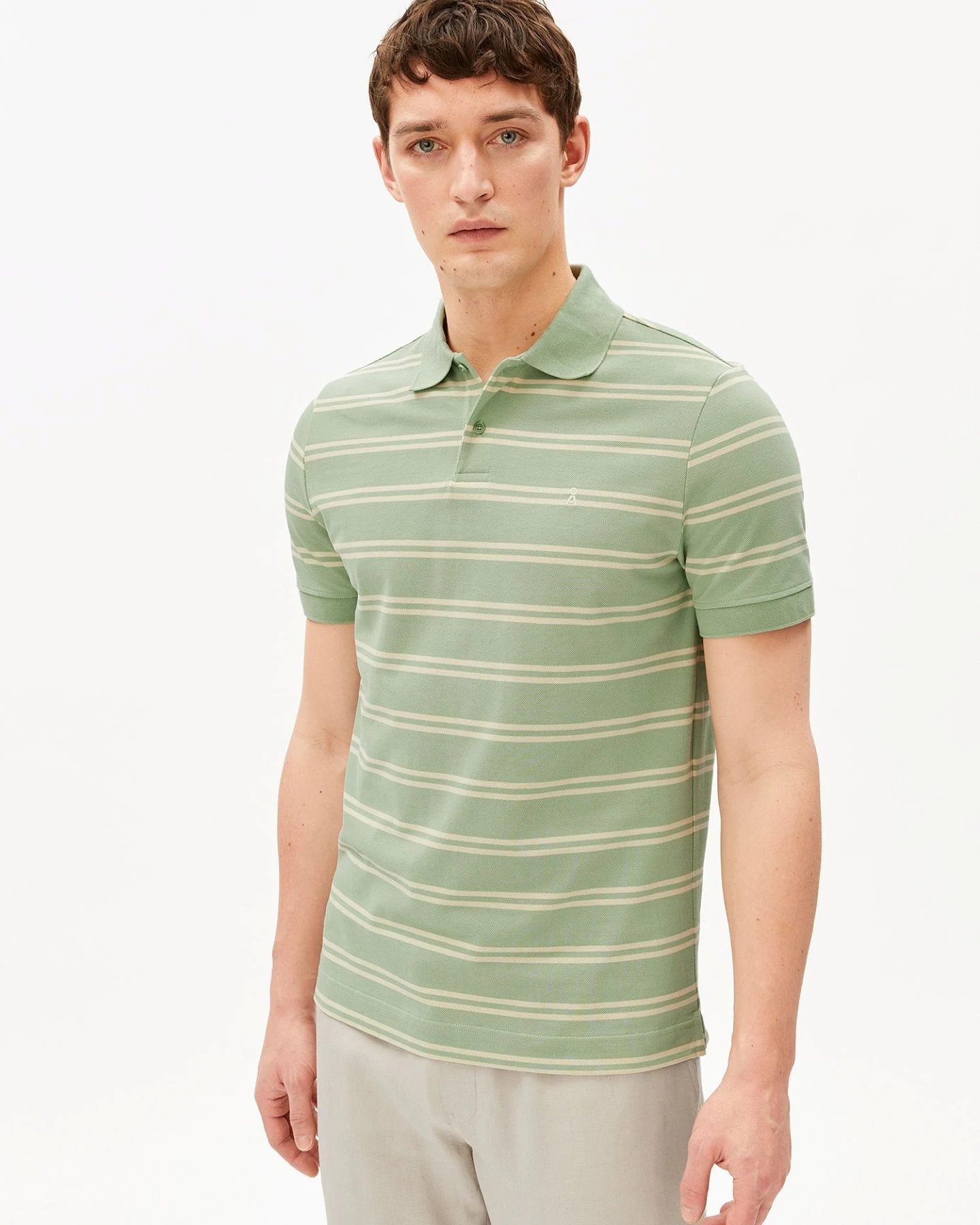 ARMEDANGELS Polo- Shirt STRIPED POLO – Ansicht 2