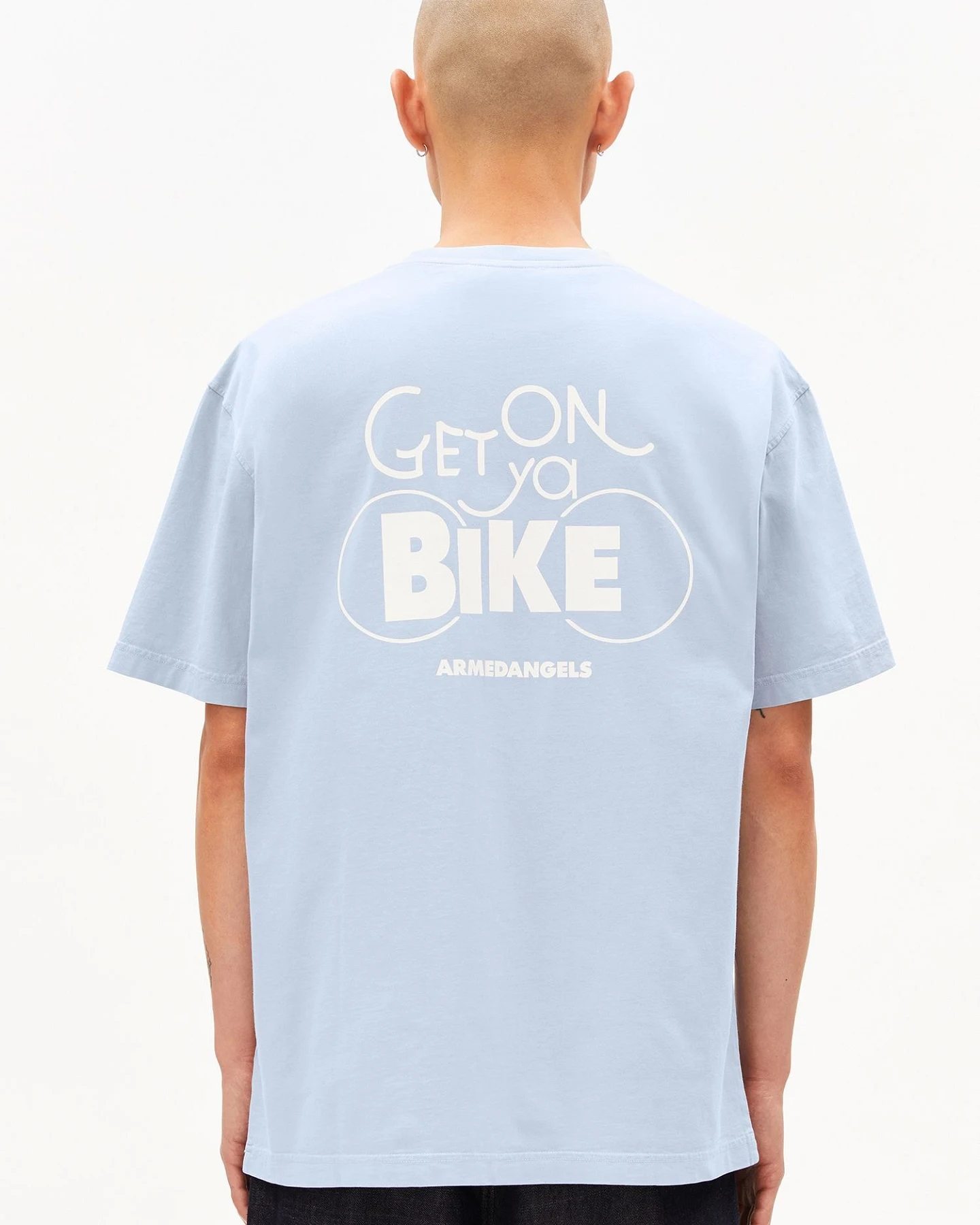 ARMEDANGELS T-Shirt MAARKOS GMT DYE BIKE – Ansicht 3