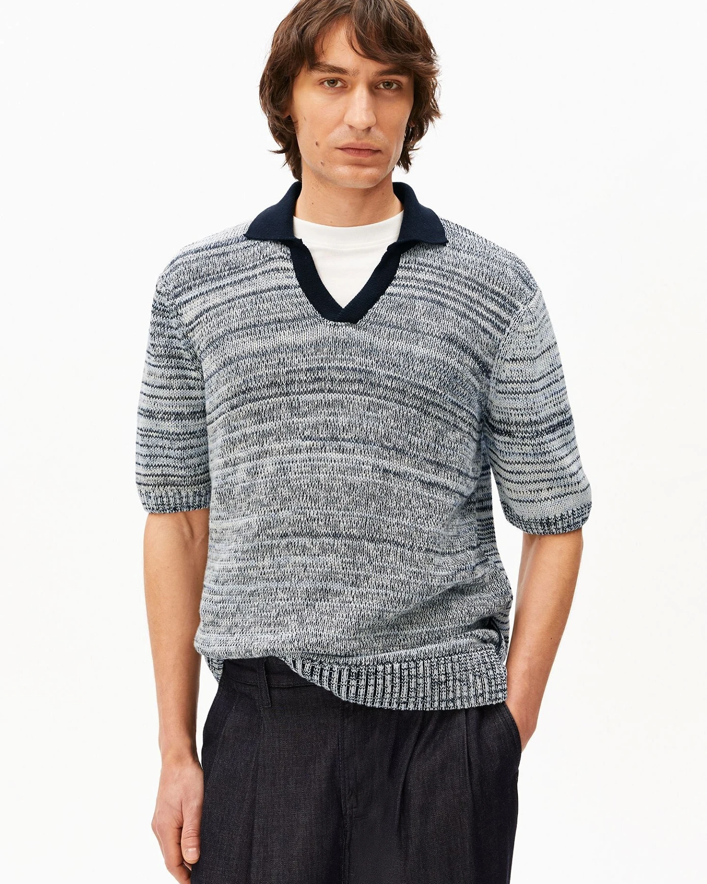 ARMEDANGELS Strickpolo YARNMIX – Ansicht 2