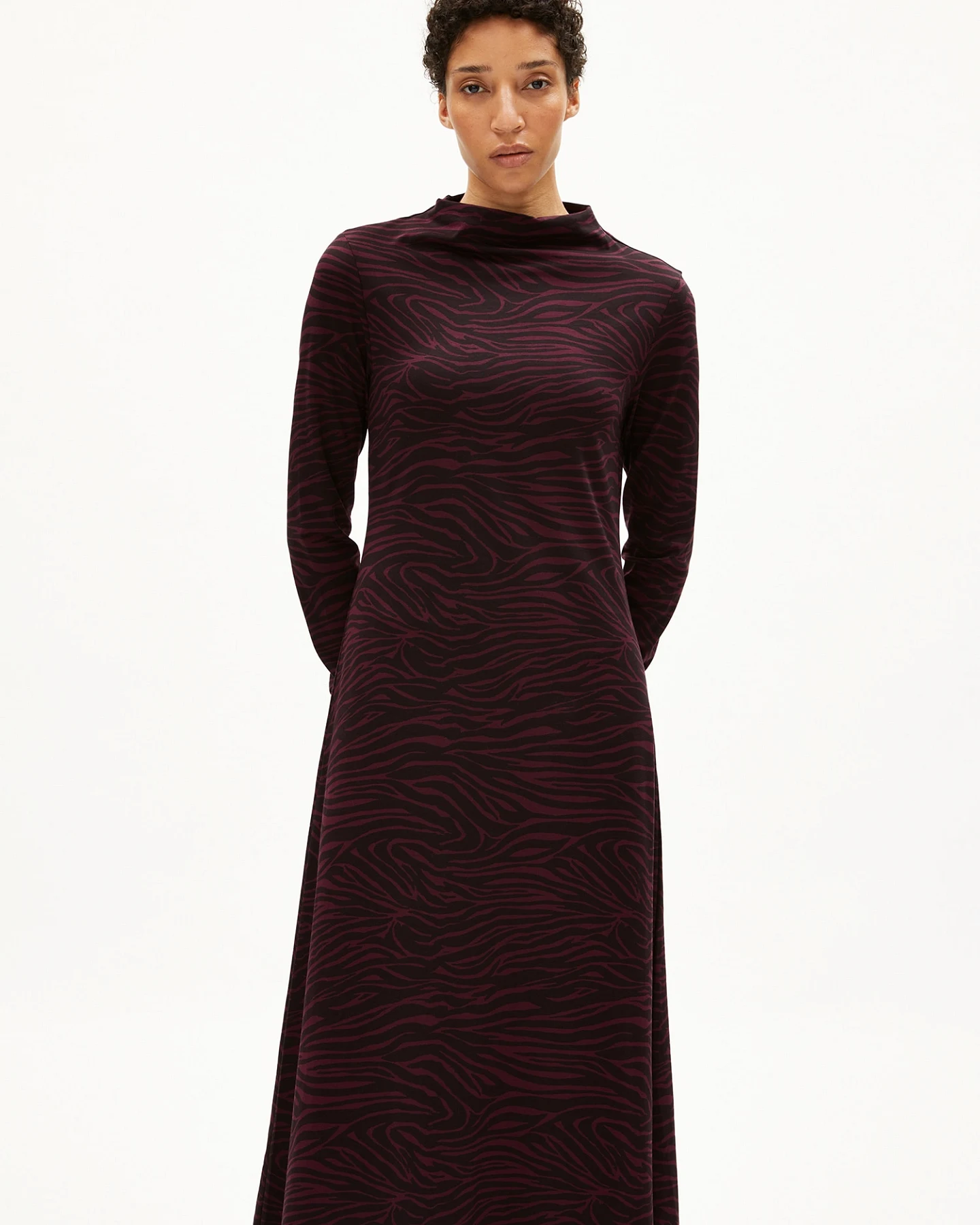 ARMEDANGELS Kleid DAILIMAA ZEBRARAA – Ansicht 2