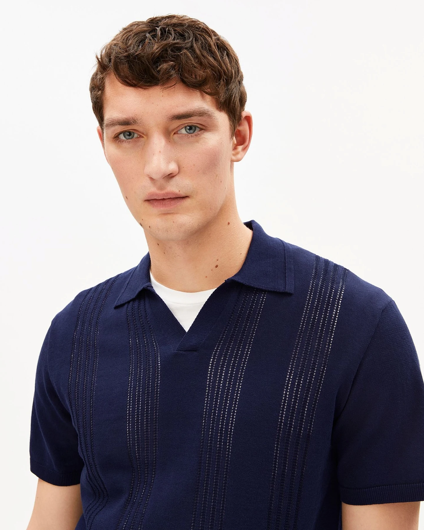 ARMEDANGELS Poloshirt COTTON KNIT – Ansicht 4