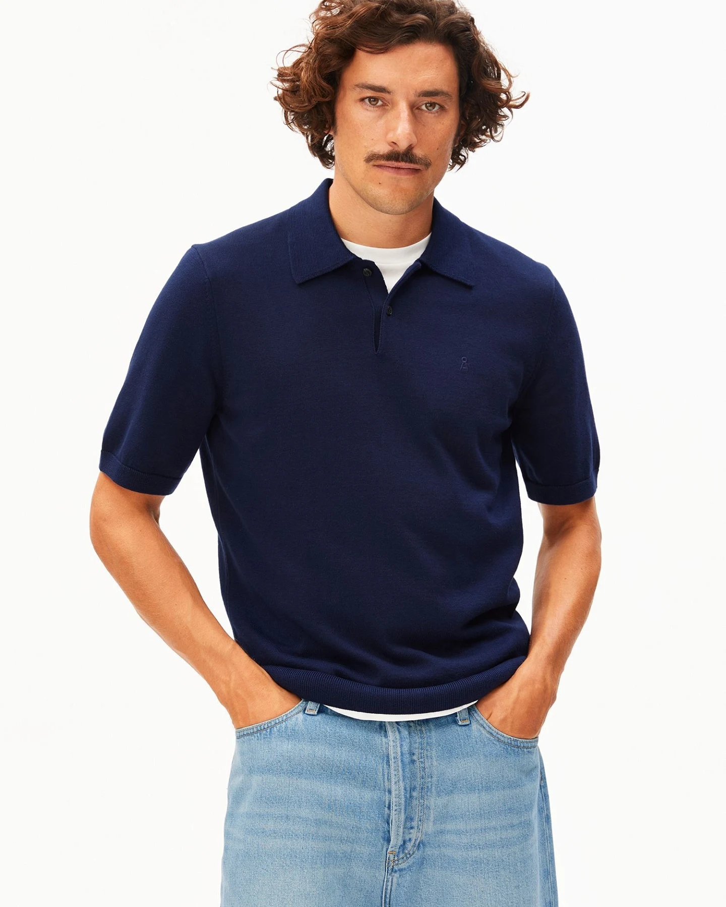 ARMEDANGELS Strickpullover KNIT POLO – Ansicht 2