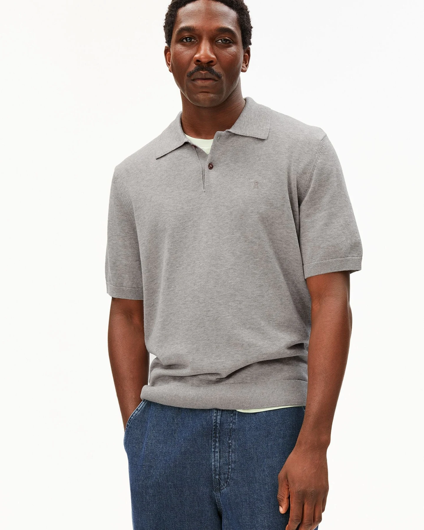 ARMEDANGELS Strickpullover KNIT POLO – Ansicht 2