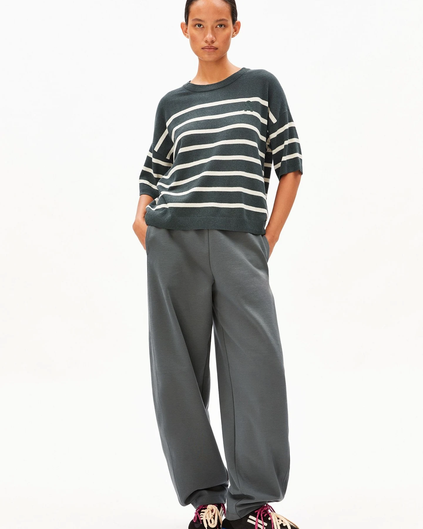 ARMEDANGELS T-Shirt STRIPE LINEN – Ansicht 5