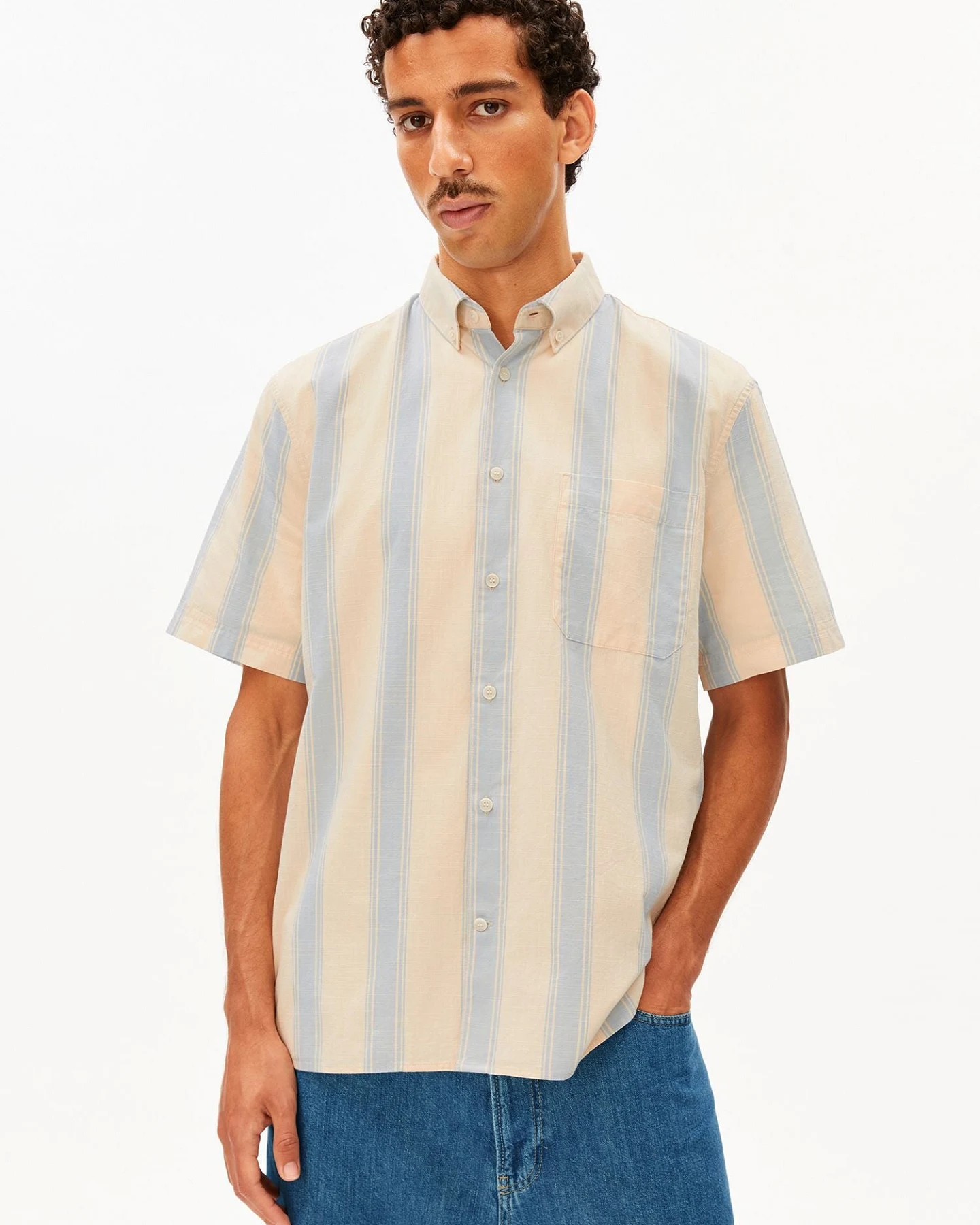 ARMEDANGELS Hemd STRIPED – Ansicht 2