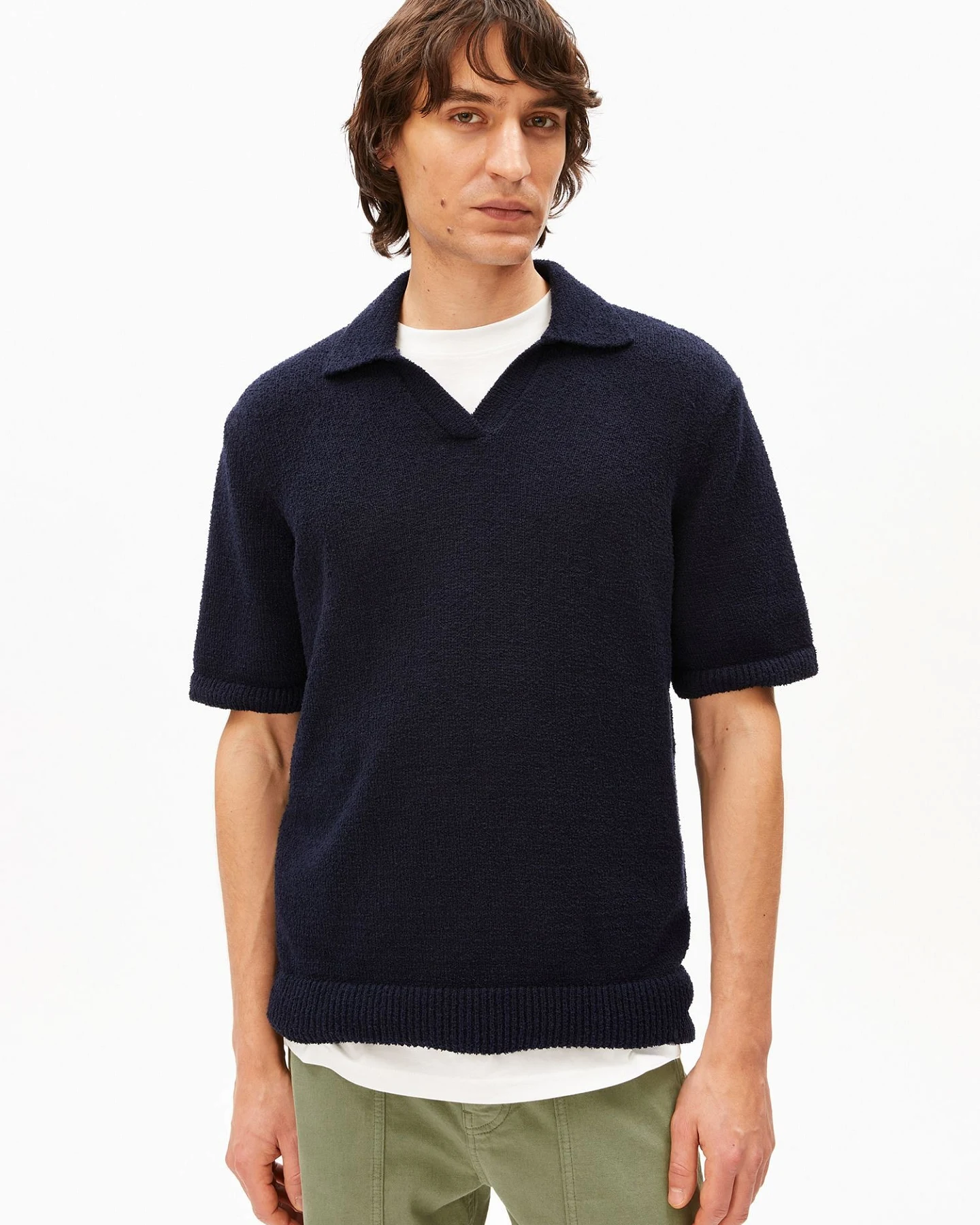 ARMEDANGELS Poloshirt BOUCLE – Ansicht 2