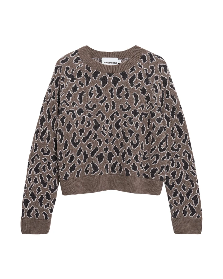 ARMEDANGELS Strickpullover DILIRIAA LEOPAA