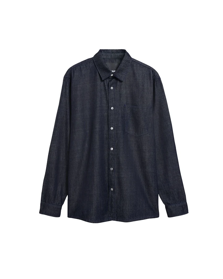 ARMEDANGELS Jeanshemd DARK DENIM