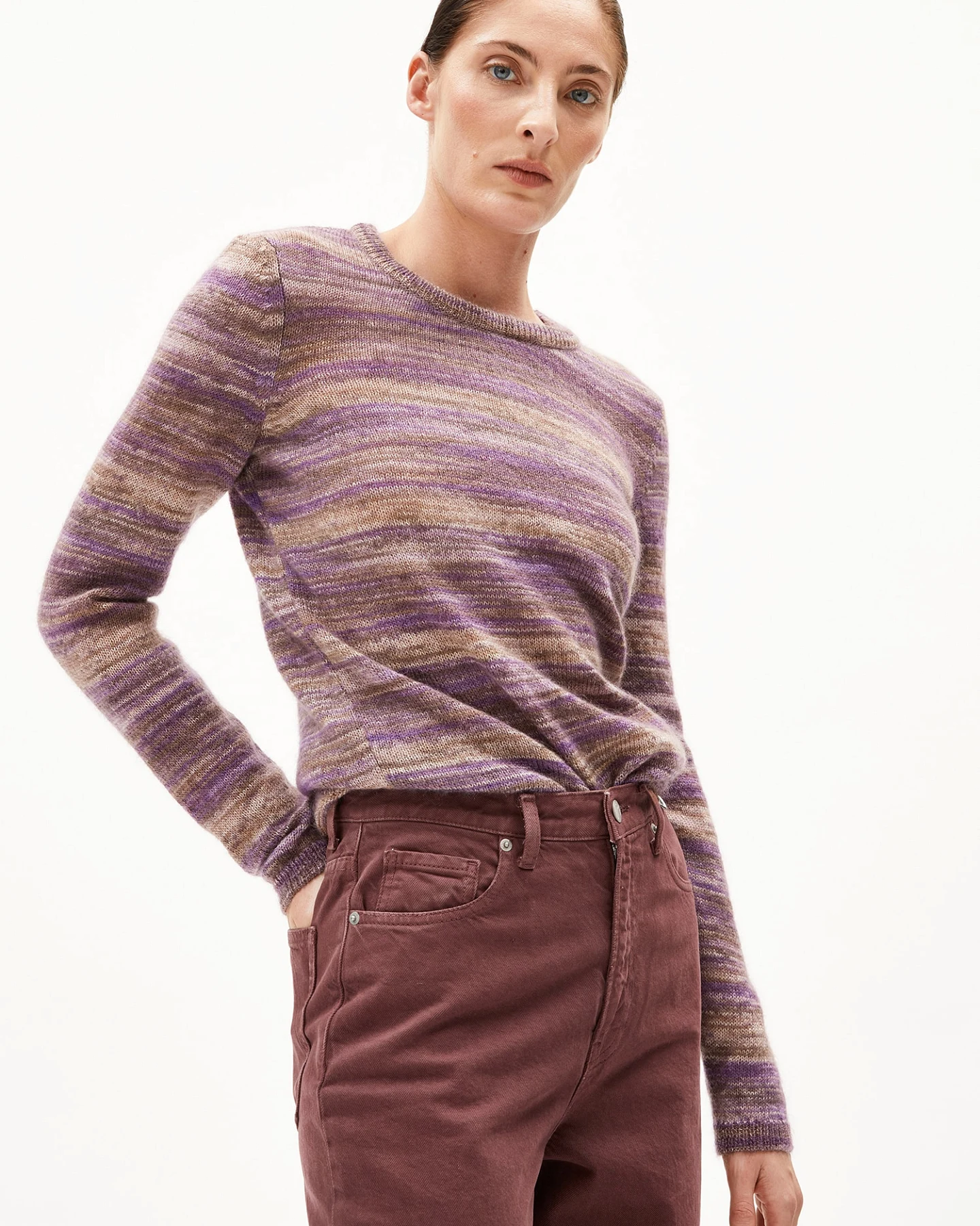 ARMEDANGELS Strickpullover ROYAA STAMPATO – Ansicht 3