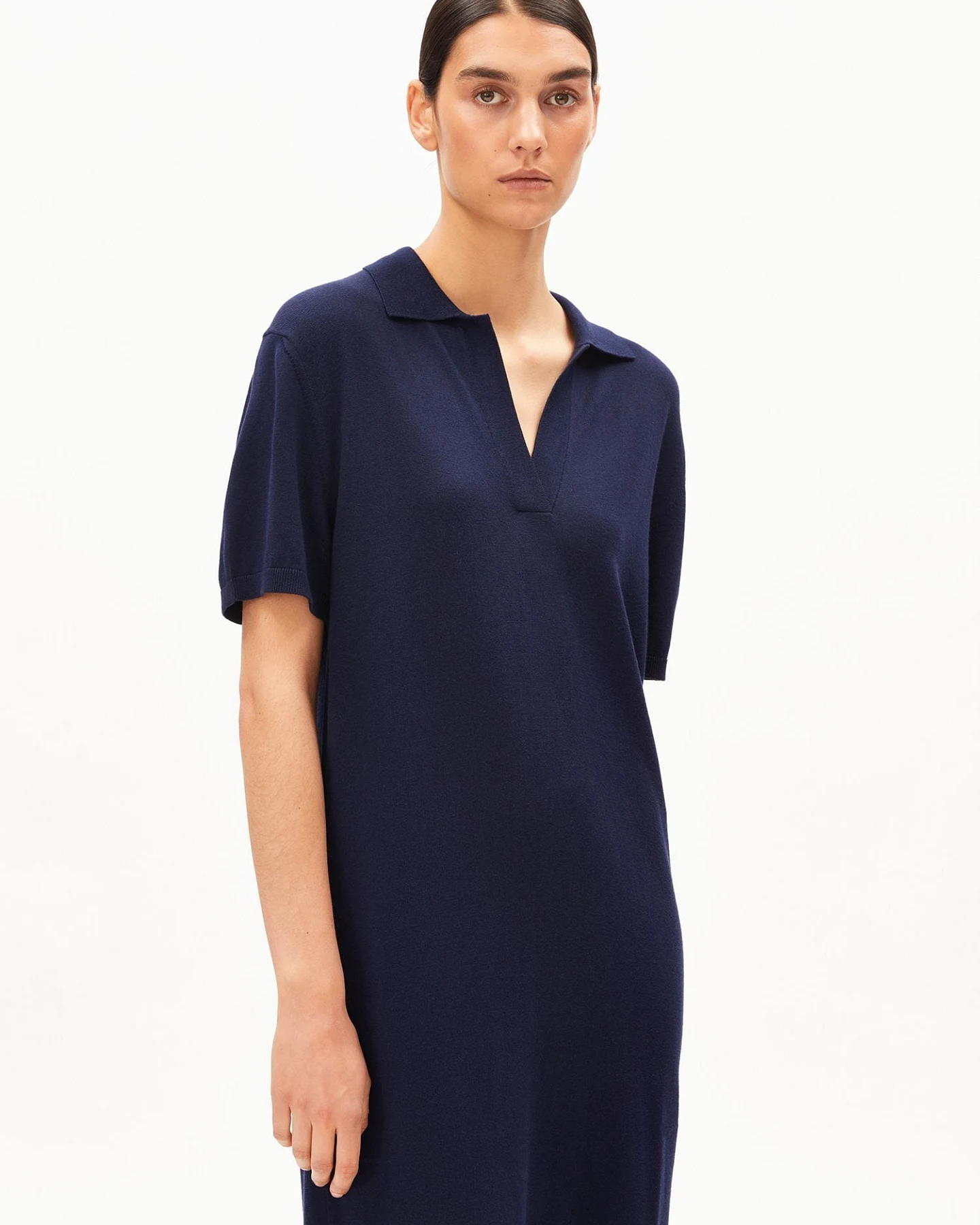 ARMEDANGELS Strickkleid FINE POLO – Ansicht 2