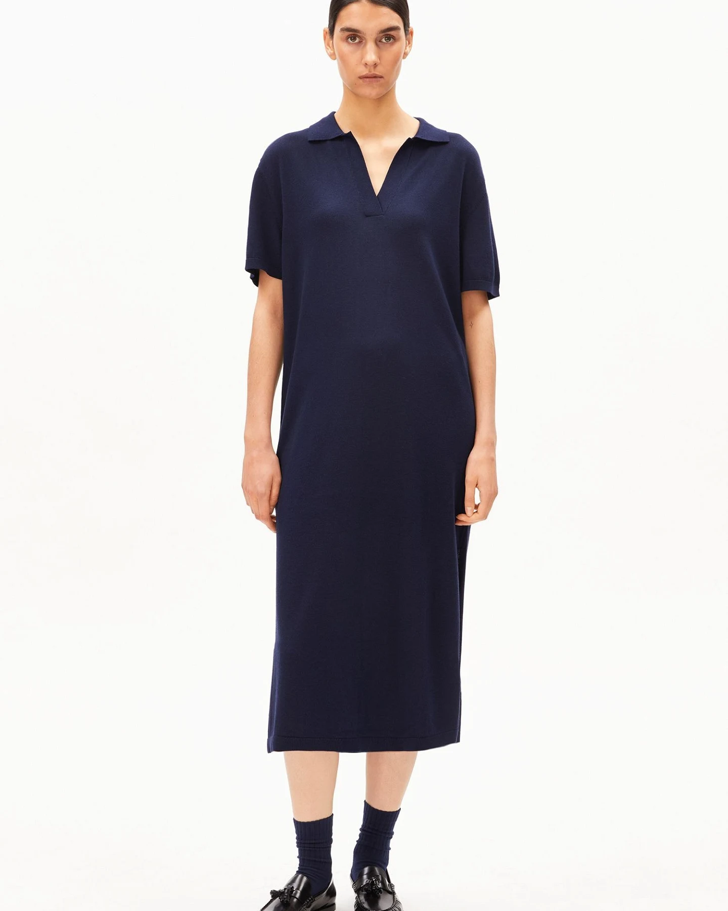 ARMEDANGELS Strickkleid FINE POLO – Ansicht 4