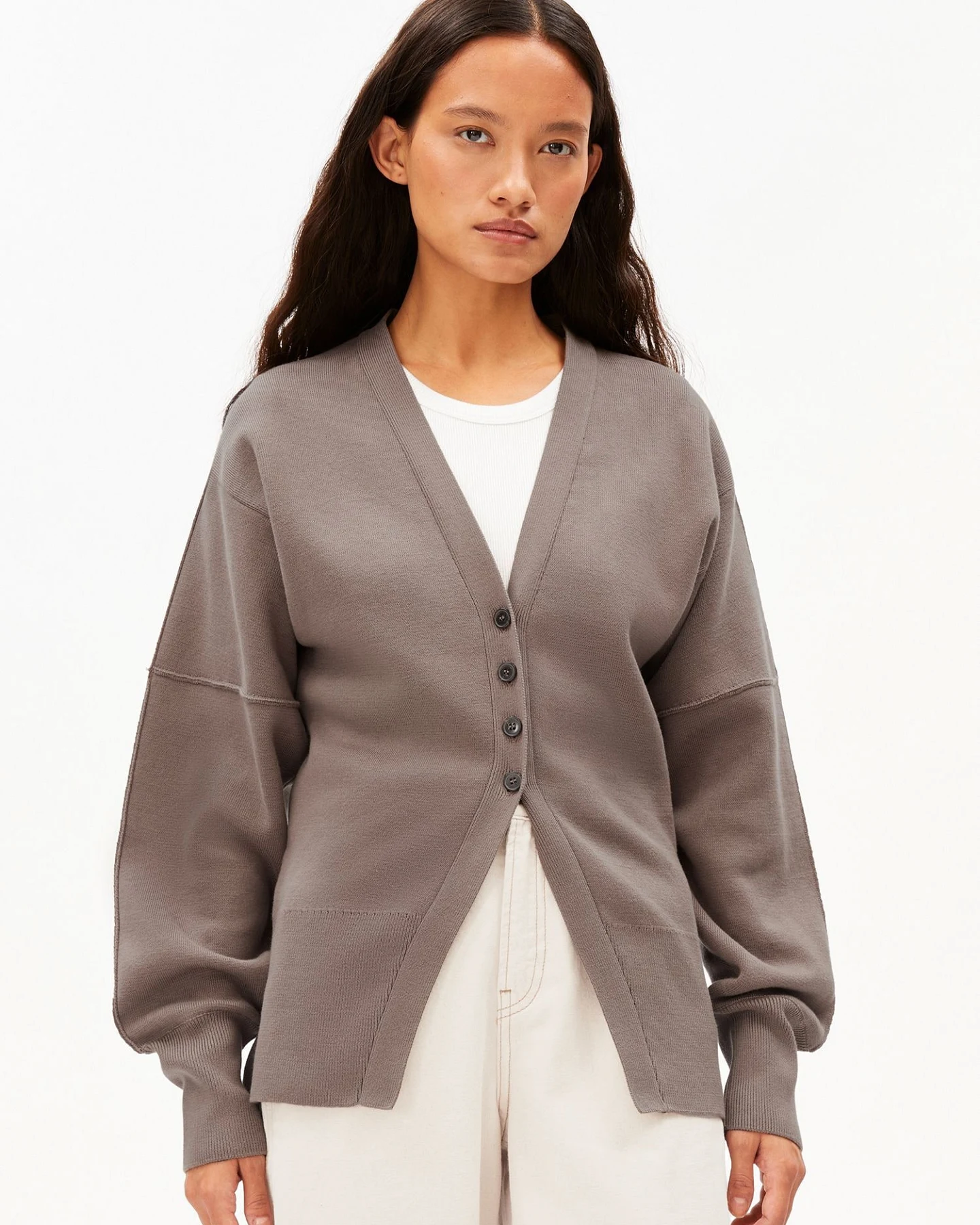ARMEDANGELS Strickjacke COMPACT BARREL – Ansicht 2