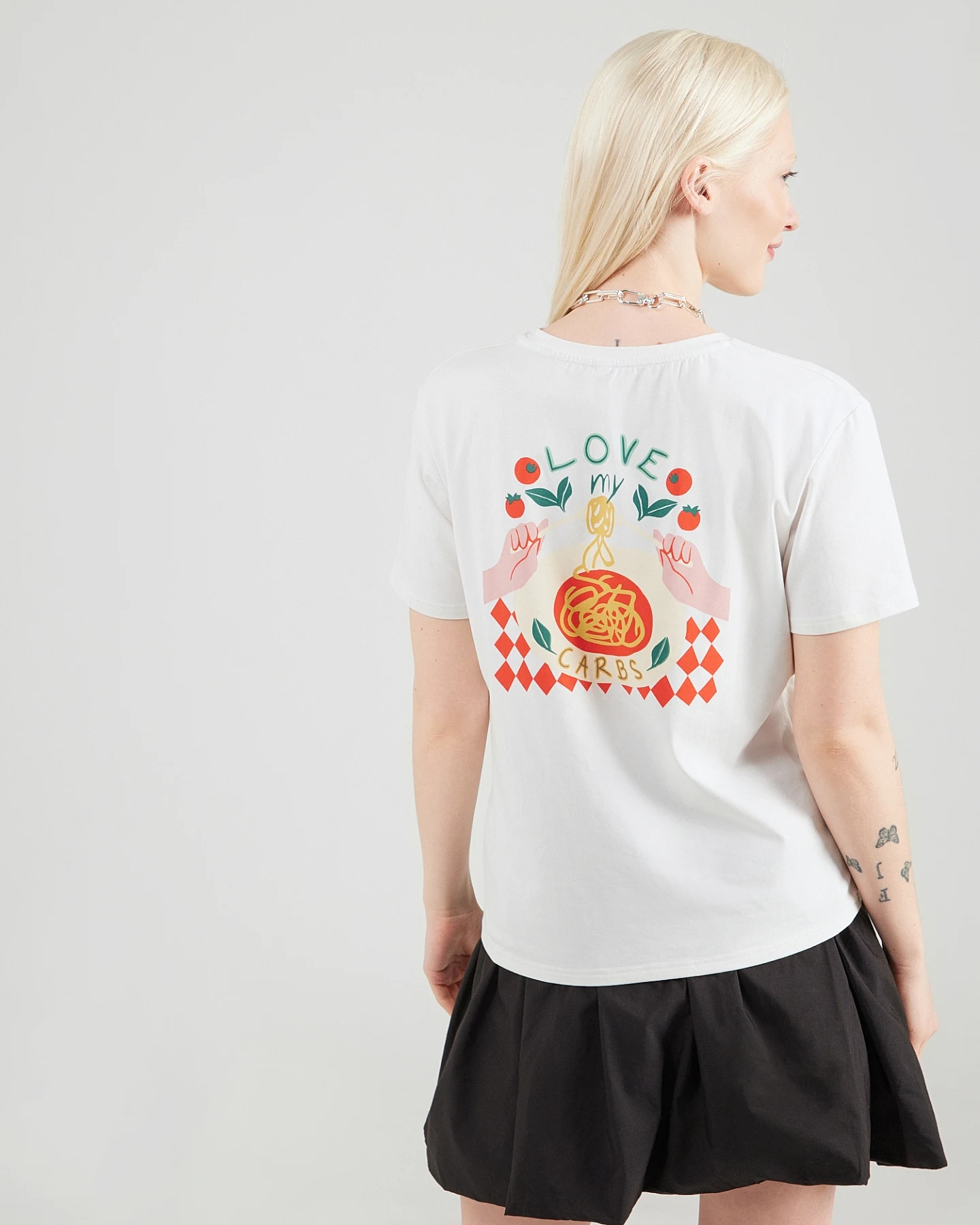 Blutsgeschwister T-Shirt Love My Carbs – Ansicht 4