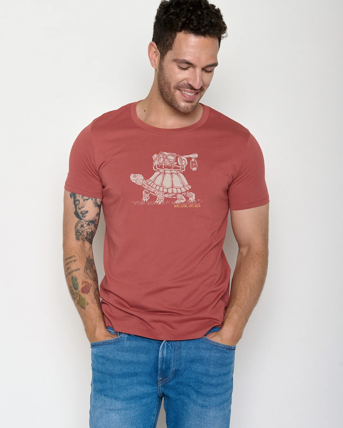 GREENBOMB T-Shirt Guide Turtle Walk – Ansicht 2