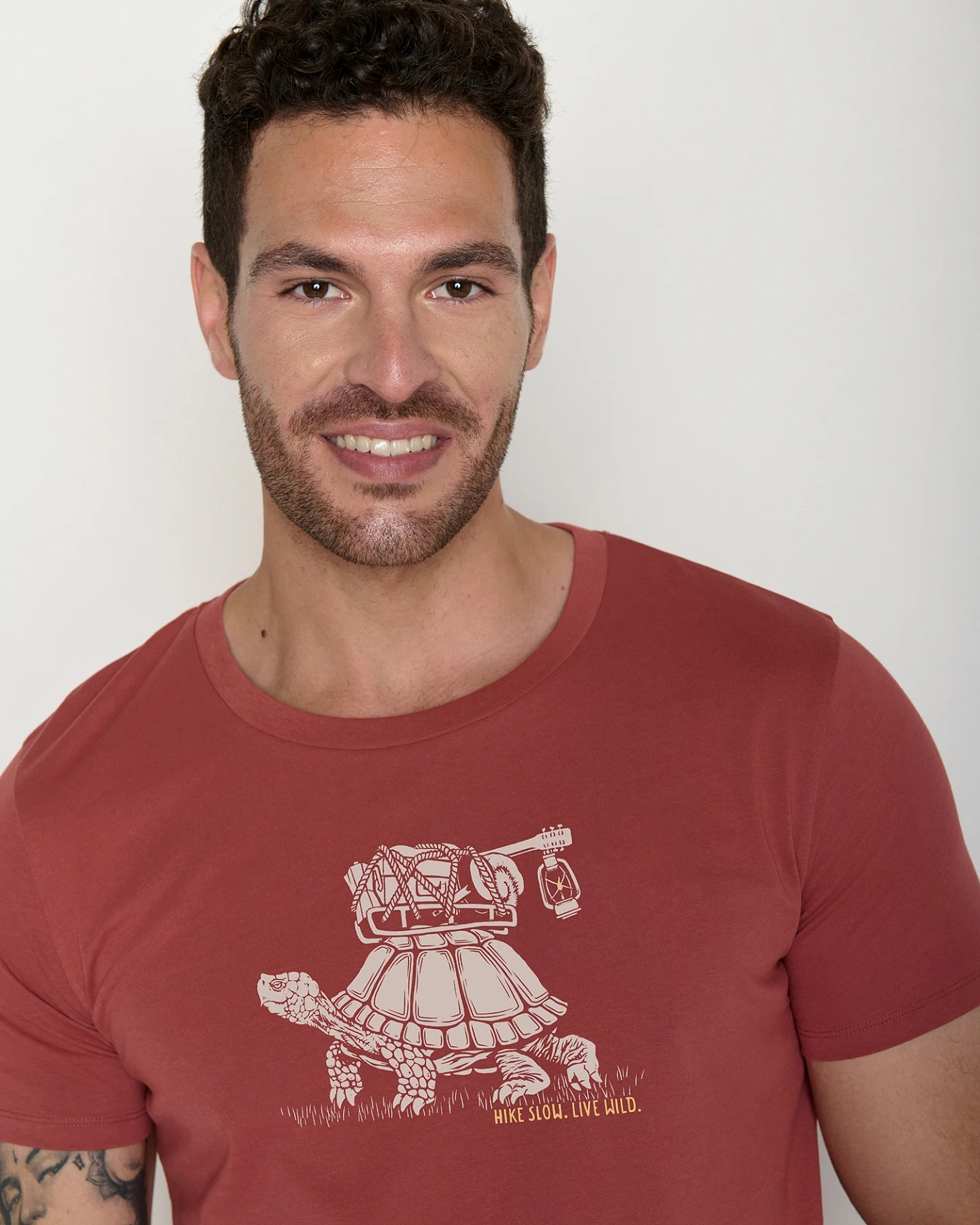 GREENBOMB T-Shirt Guide Turtle Walk – Ansicht 3