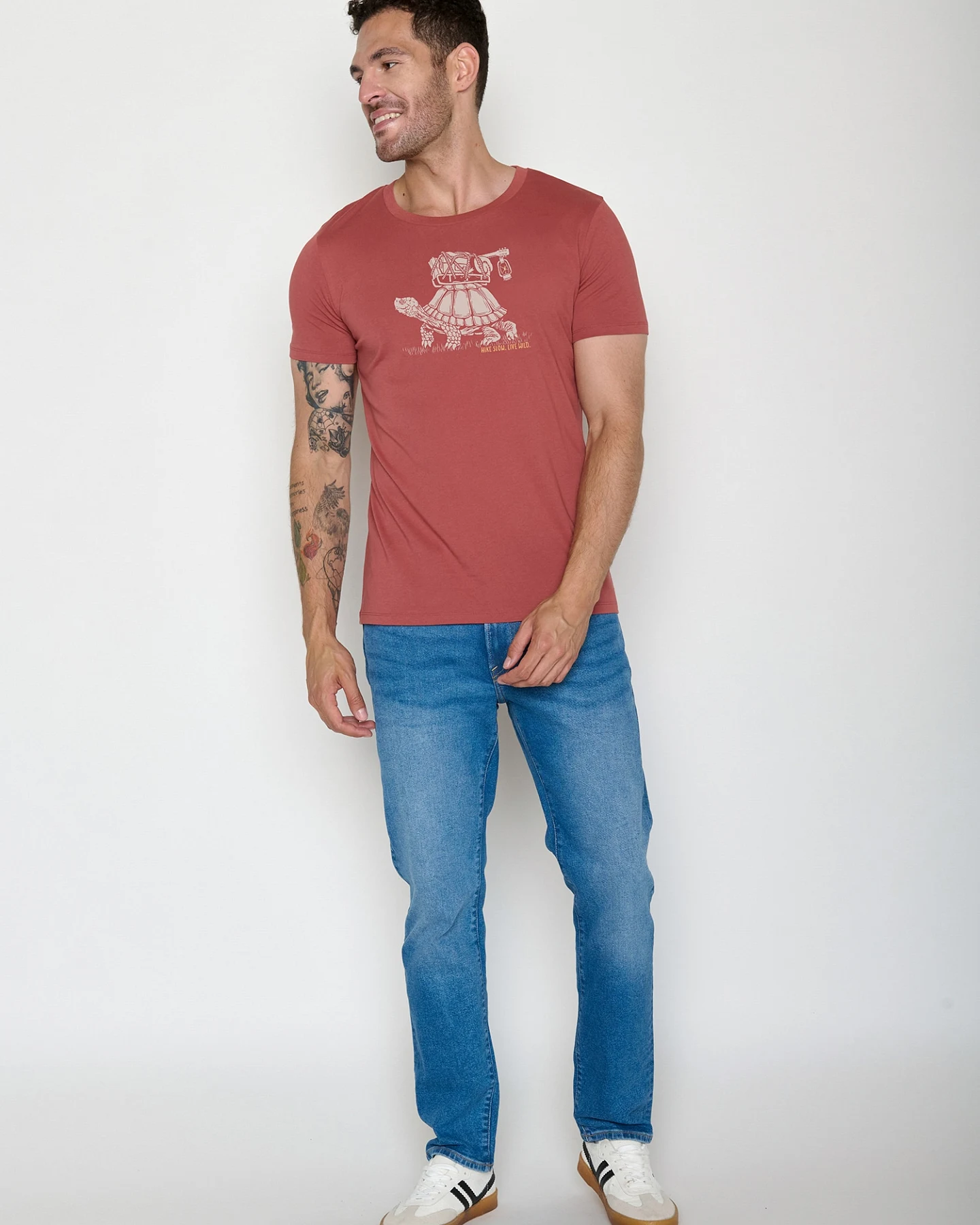 GREENBOMB T-Shirt Guide Turtle Walk – Ansicht 4