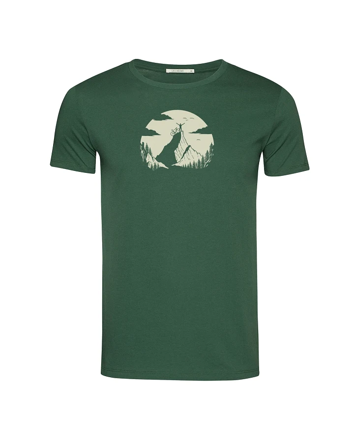 GREENBOMB T-Shirt Guide Nature Clouds Ride