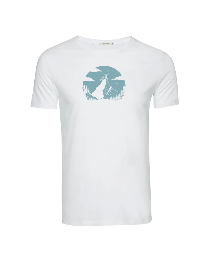 Produktseite: GREENBOMB T-Shirt Guide Nature Clouds Ride