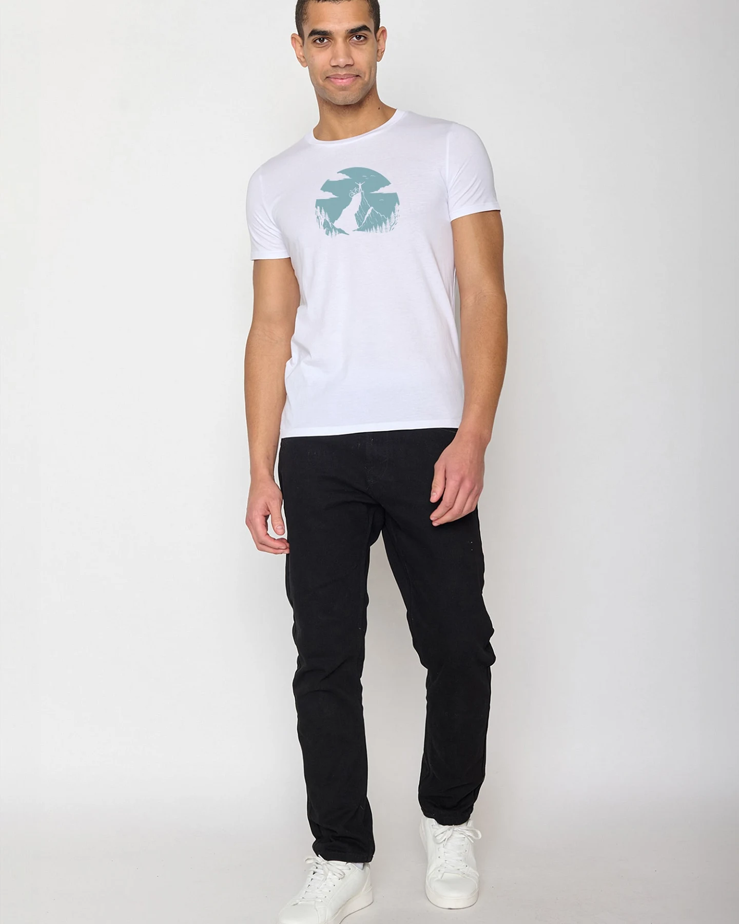 GREENBOMB T-Shirt Guide Nature Clouds Ride – Ansicht 4