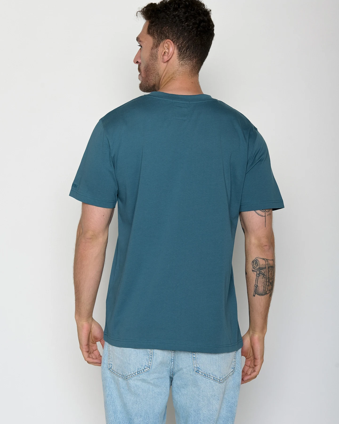 GREENBOMB T-Shirt Fusion Nature Clouds Ride – Ansicht 5