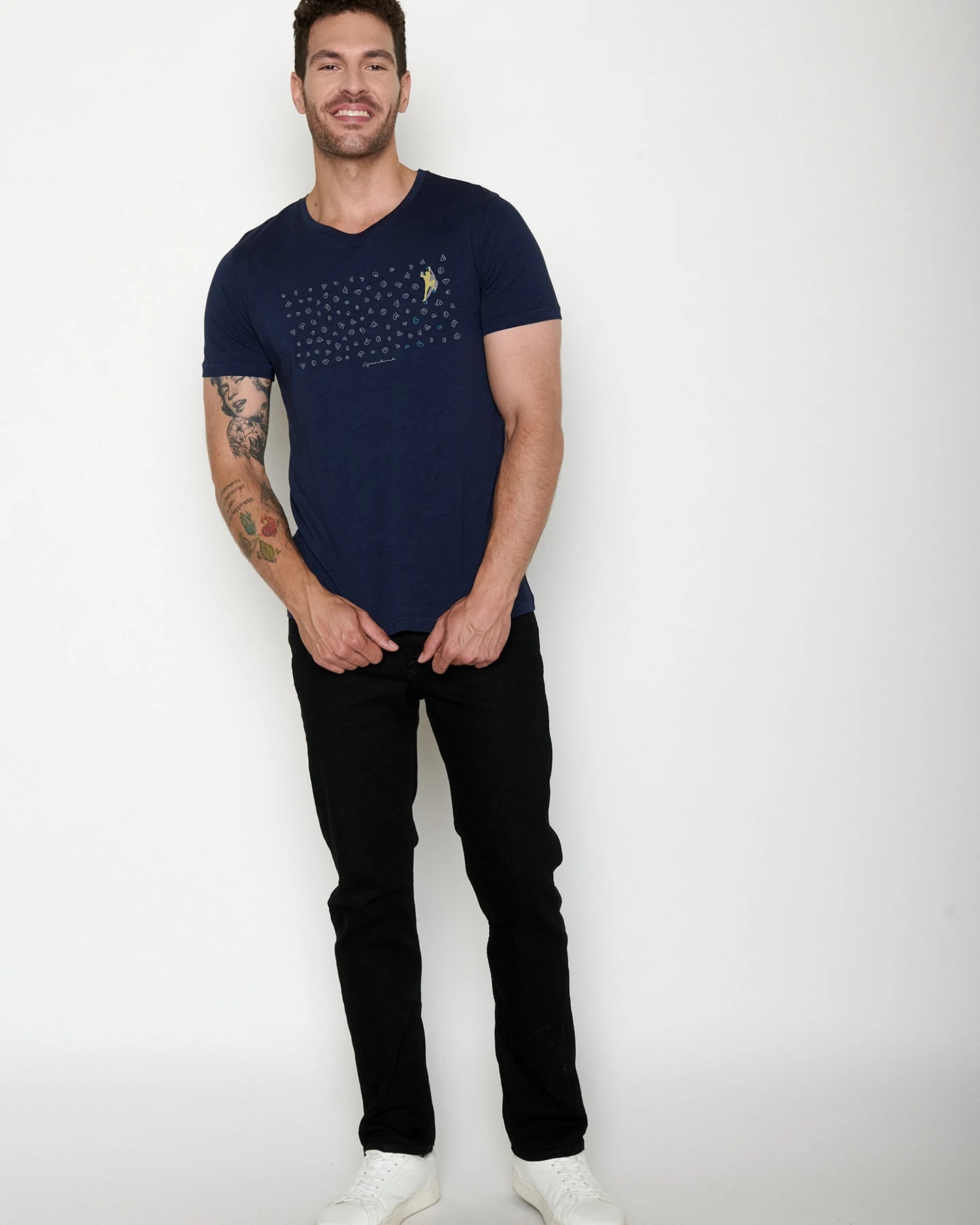 GREENBOMB T-Shirt Spice Lifestyle Boulderer – Ansicht 2